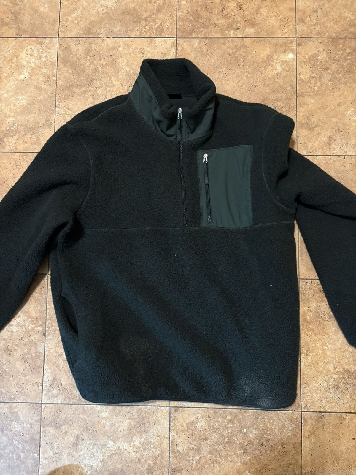 H&M Quarter zip fleece HM (XL) Size US XL / EU 56 / 4 - 3 Thumbnail
