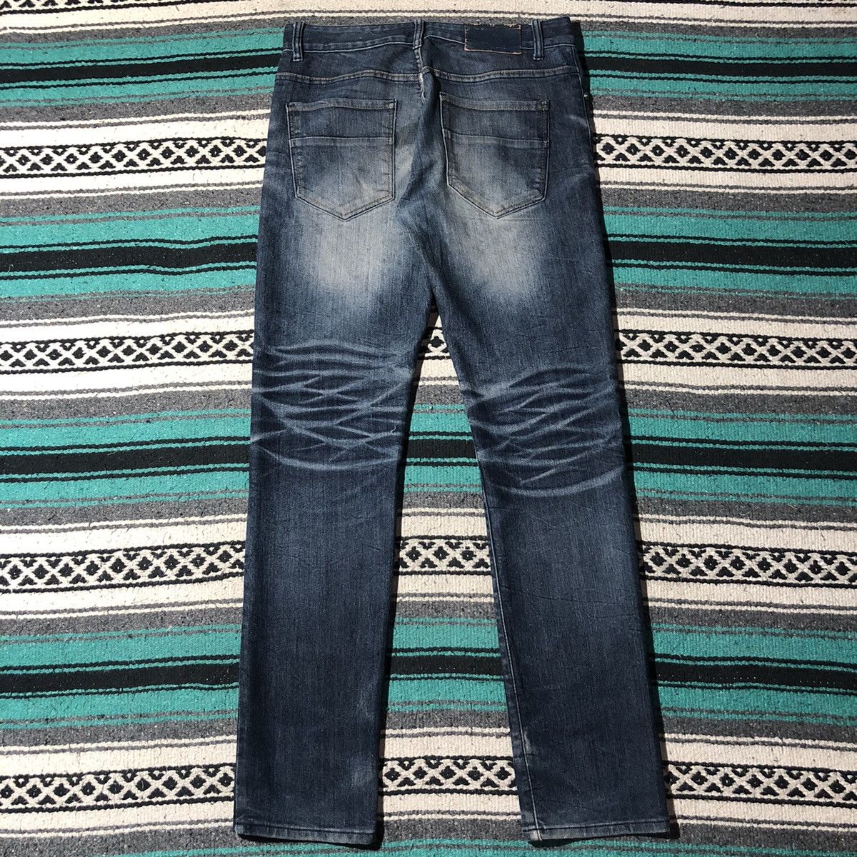 Hysteric Glamour Vintage Rick Owens Junya Watanabe Style Washed Denim Size US 32 / EU 48 - 2 Thumbnail