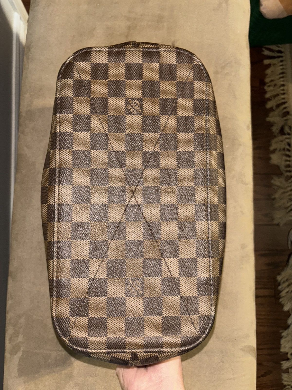 Louis Vuitton Louis Vuitton PM Damier Ebene Siena Canvas GHW Size ONE SIZE - 10 Thumbnail