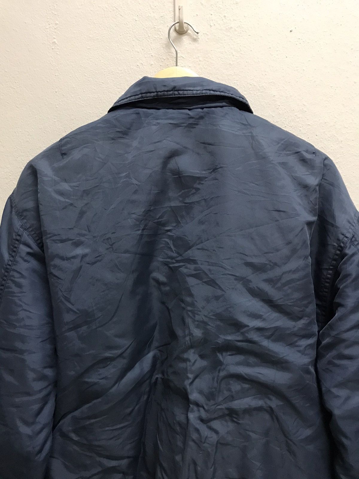 Japanese Brand Vintage Lonely Wolf Double Pocket Zipper Bomber Jacket Size US L / EU 52-54 / 3 - 6 Thumbnail