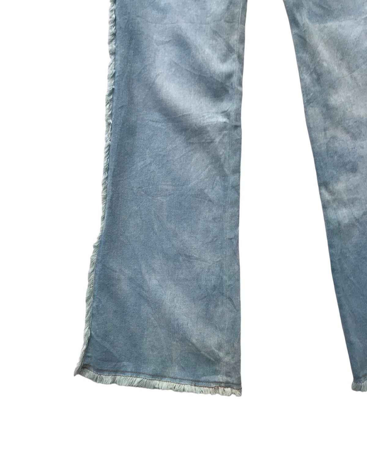 Jean Otto Collection Women Flared Bootcut Distressed Denim Size 31" - 5 Thumbnail