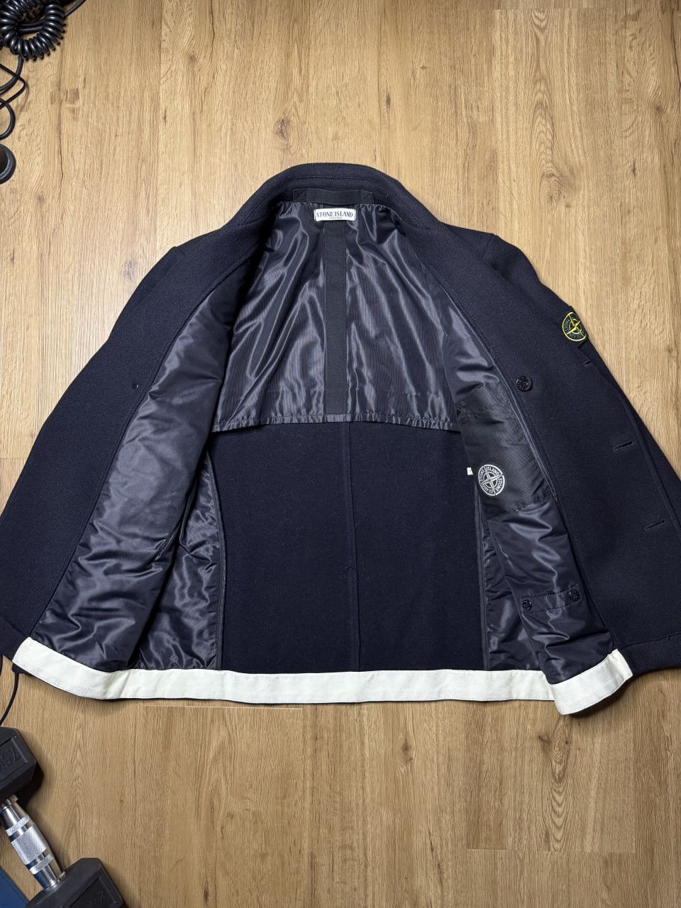 Stone Island Stone Island Wool Coat L International Size US L / EU 52-54 / 3 - 8 Thumbnail