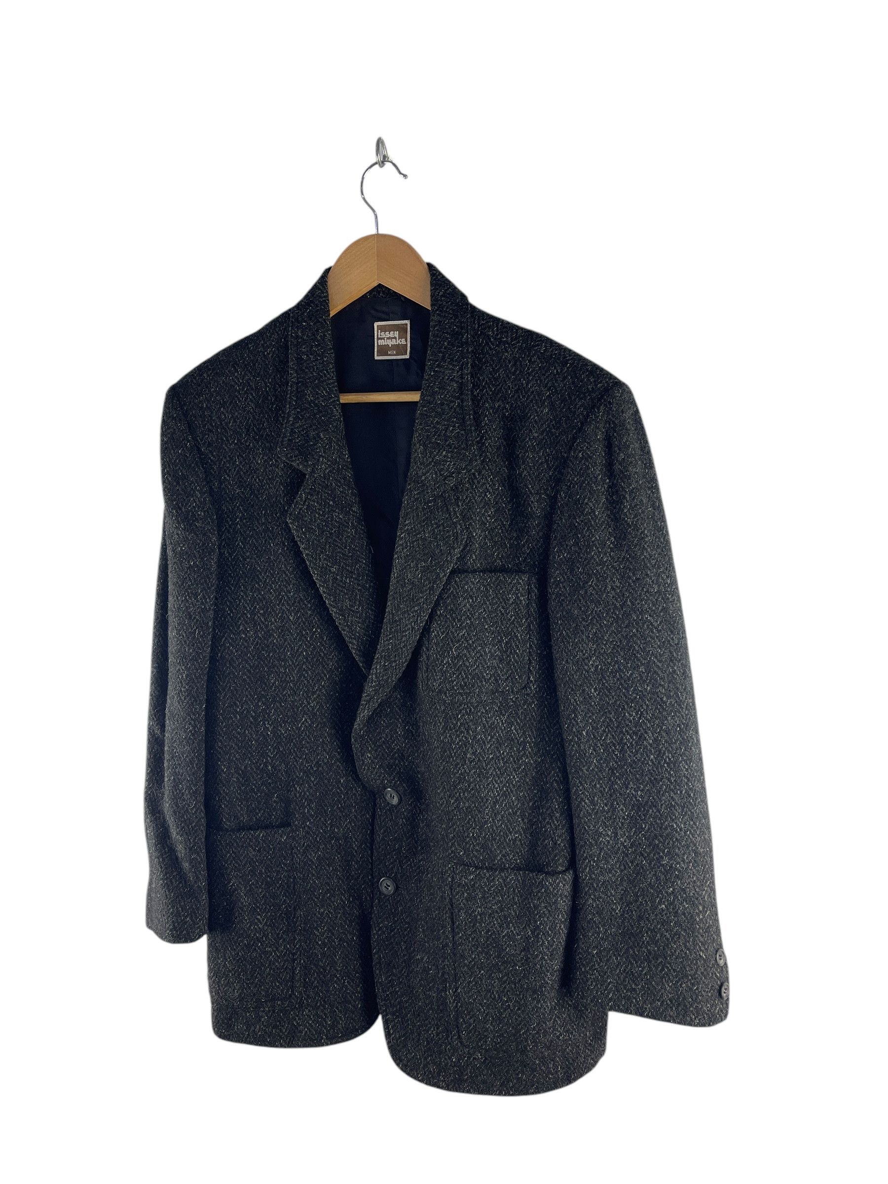 Issey Miyake Vintage Issey Miyake Men Coat Jacket Size US M / EU 48-50 / 2 - 5 Thumbnail