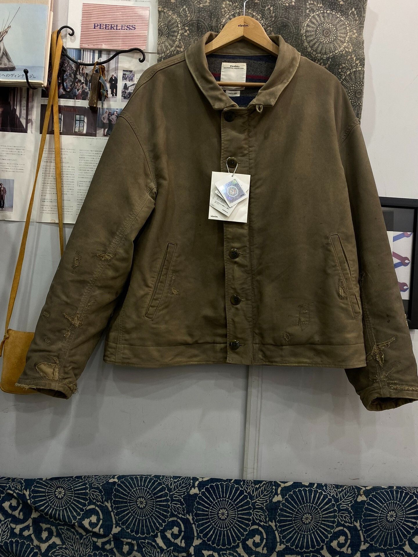 Visvim visvim purser deck jacket in olive color Size US M / EU 48-50 / 2 - 1 Thumbnail
