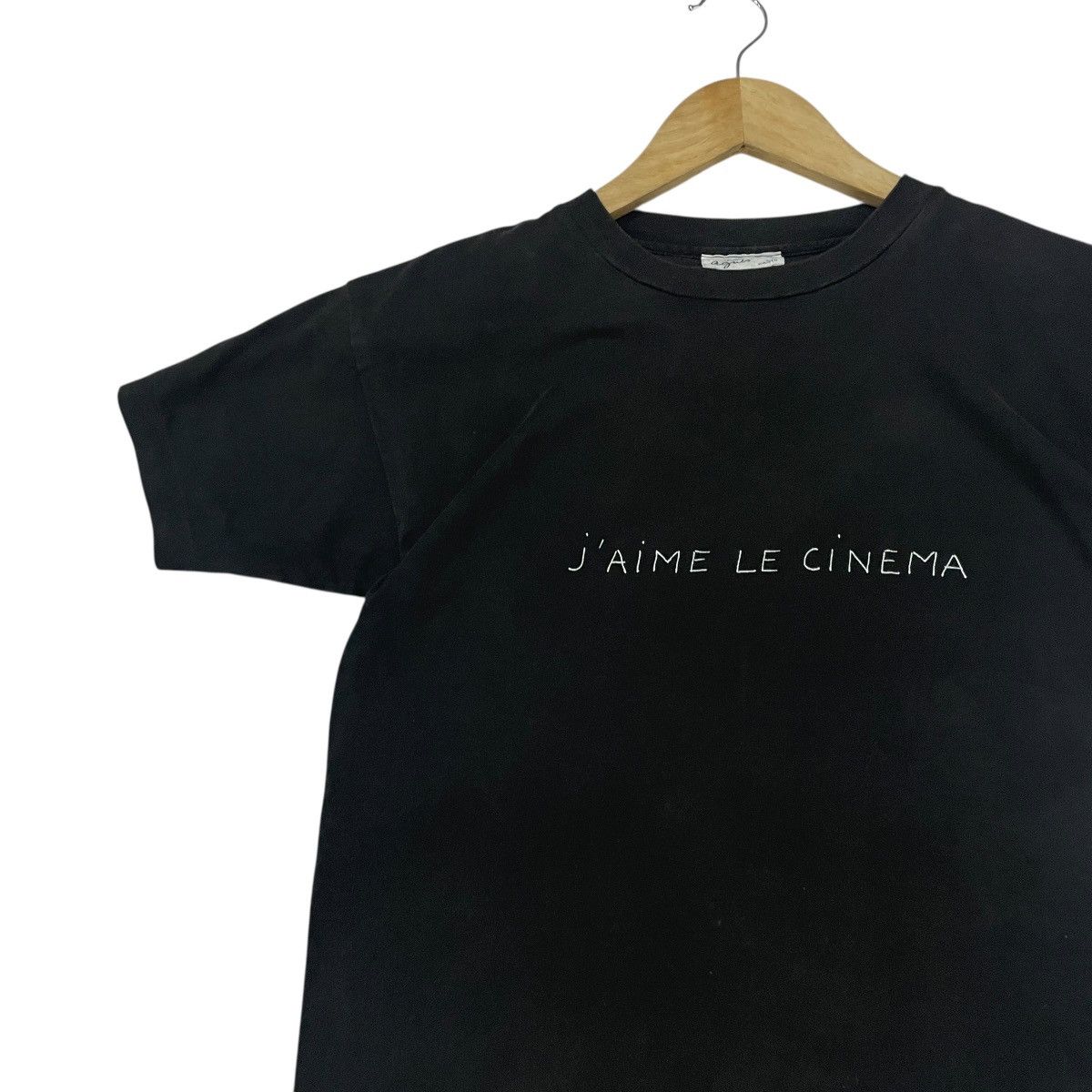agnes b. Vintage Agnes B Cinema T-shirt Size L / US 10 / IT 46 - 3 Thumbnail