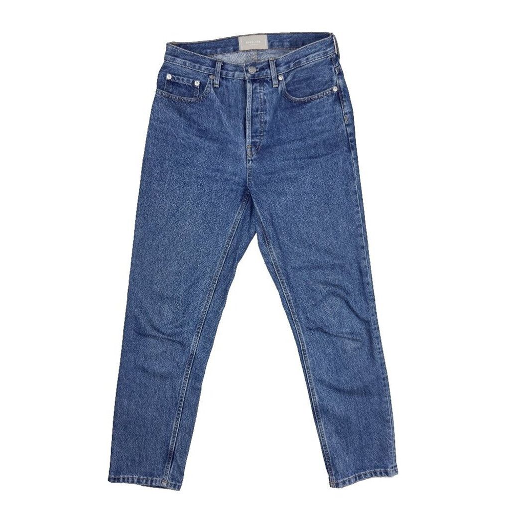 Everlane EVERLANE The Cheeky Jeans Contemporary Medium Denim sz 28 R Size 26" / US 2 / IT 38 - 3 Thumbnail