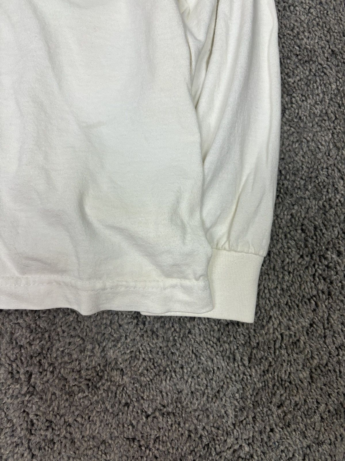 The Game Vintage 90s white western Michigan university long sleeve Size US XL / EU 56 / 4 - 4 Thumbnail