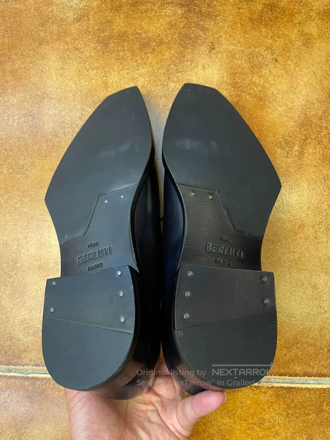 Berluti Black Formal Lace-Up Dress Shoes Size 8. Size US 8 / EU 41 - 6 Thumbnail