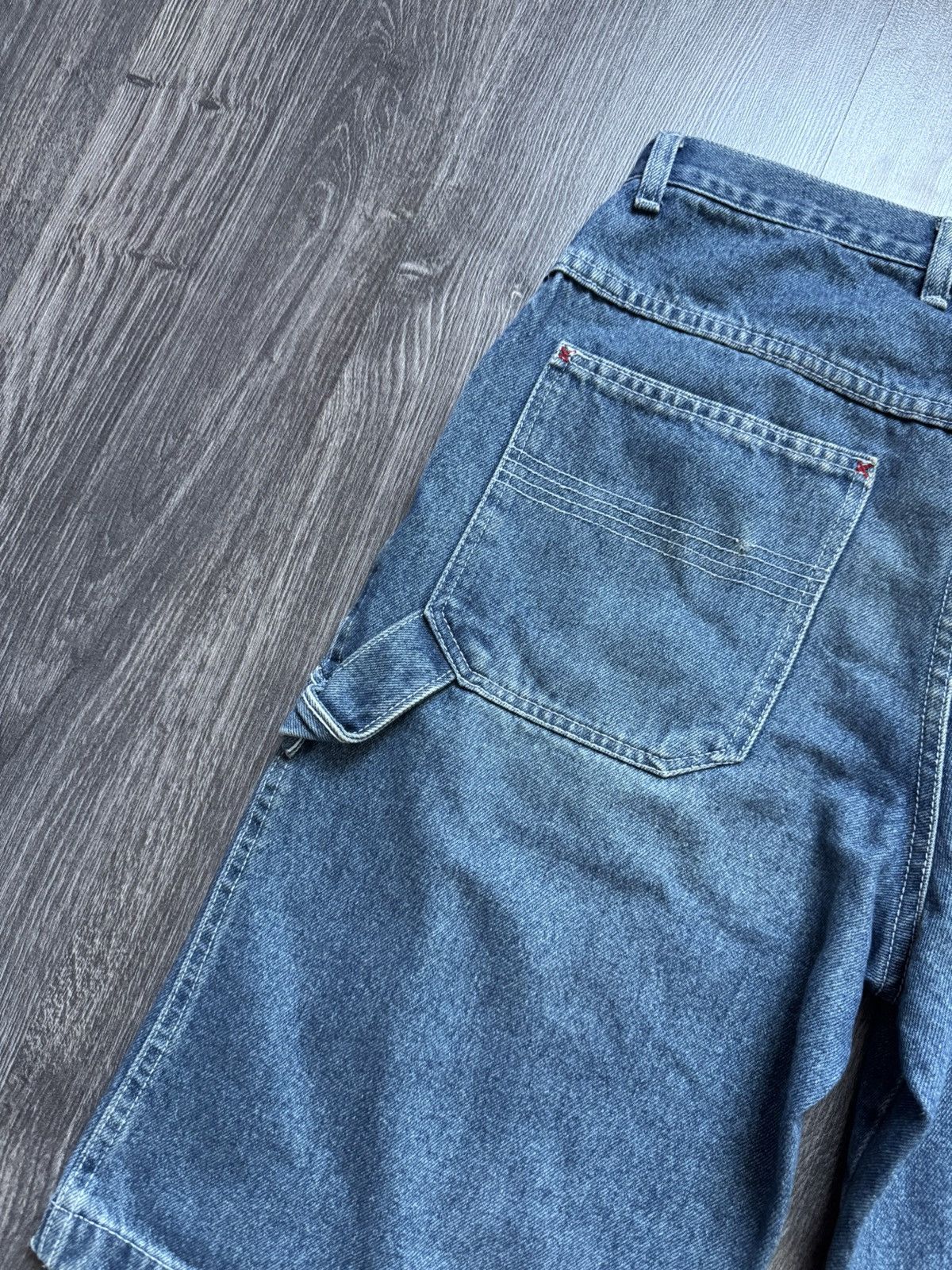 Rap Tees × Southpole × Vintage Y2K Vintage Southpole Style Rap Baggy Jeans Shorts Size US 32 / EU 48 - 9 Thumbnail