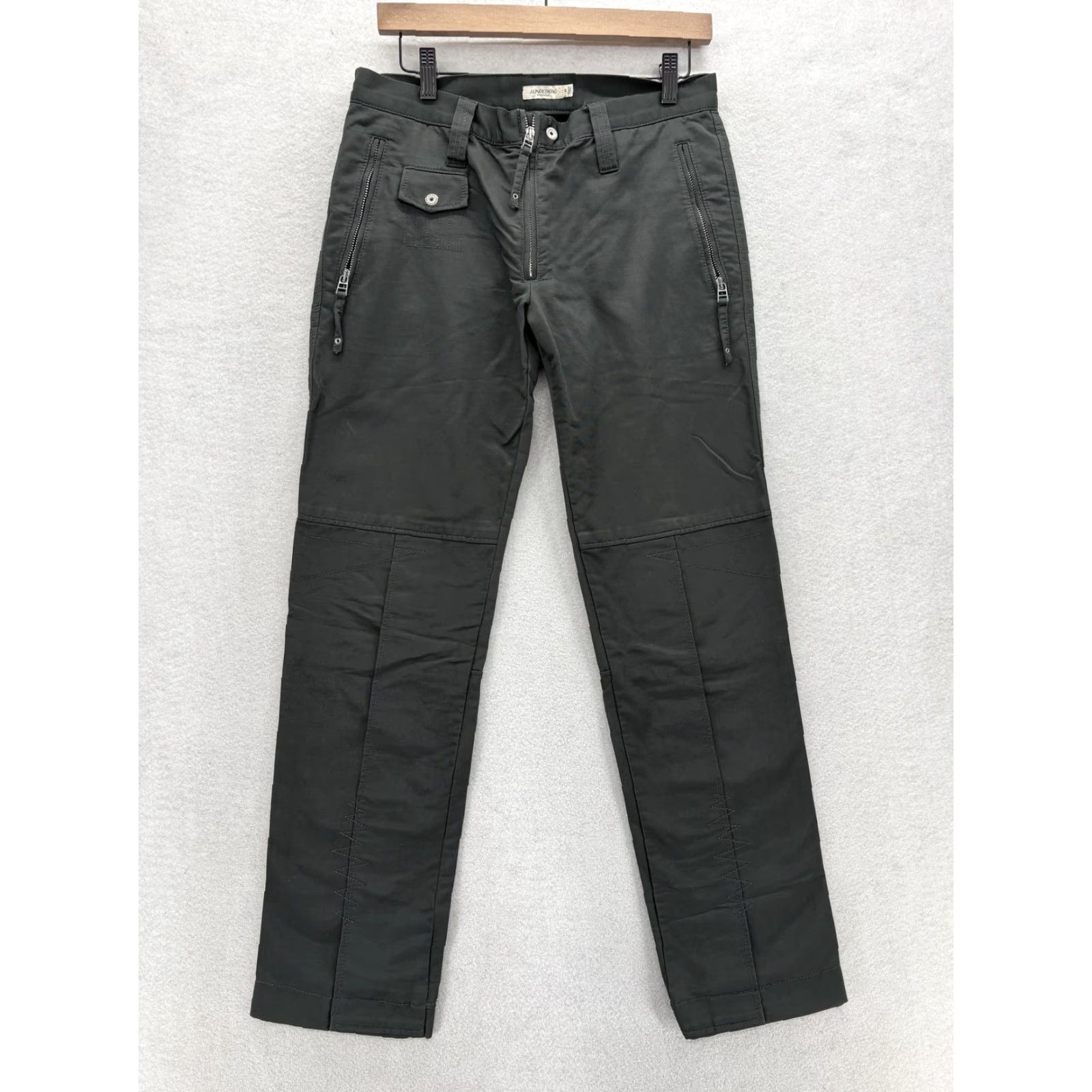 J.Lindeberg J.Lindeberg Pants Slim Straight Gray 31x30 Zip Pockets Mens Size US 31 - 2 Thumbnail