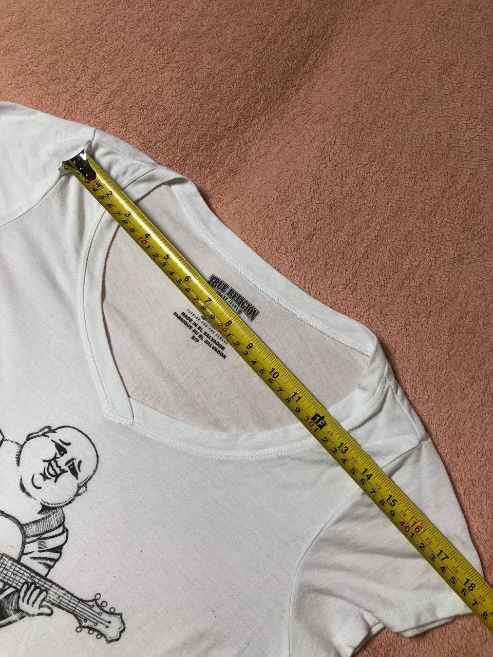 True Religion × Vintage True Religion Big Logo Buddha With Glitter T-shirt Size:S Size S / US 4 / IT 40 - 10 Thumbnail