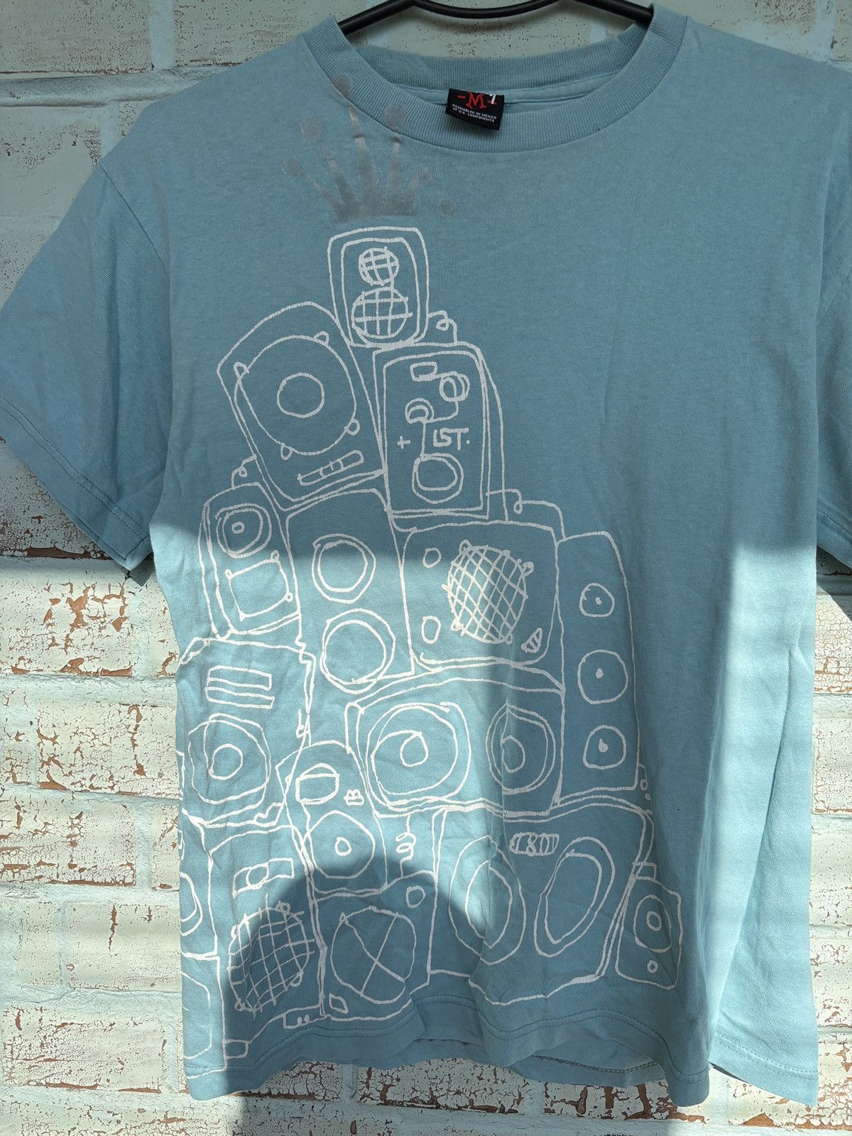 Stussy crazy stussy vintage 90s t-shirt crown made in usa rare Size US M / EU 48-50 / 2 - 2 Thumbnail