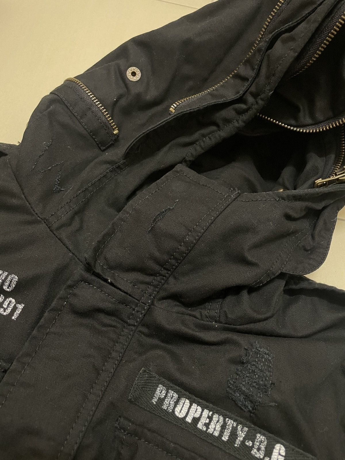 Japanese Brand Bernings Sho 291 Black Label Military Field Jacket Size US M / EU 48-50 / 2 - 12 Thumbnail