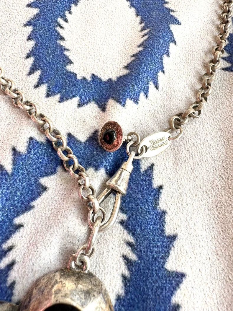 Vivienne Westwood Vivienne Westwood REPRIEVE Vintage Heart Necklace Size ONE SIZE - 4 Thumbnail