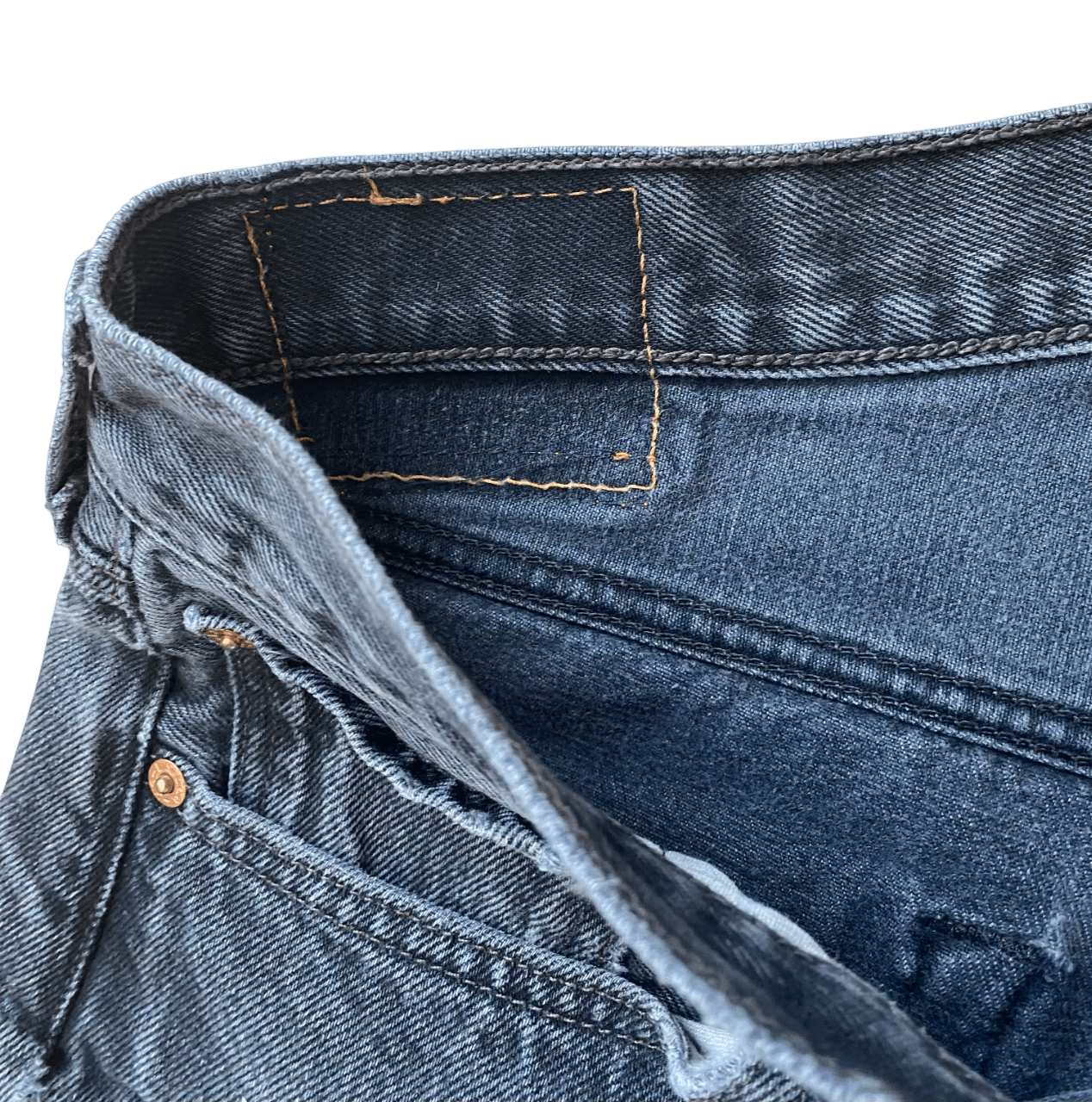 Levi's × Levi's Vintage Clothing 501 Levi's Black Denim Cropped Leg Size US 34 / EU 50 - 3 Thumbnail