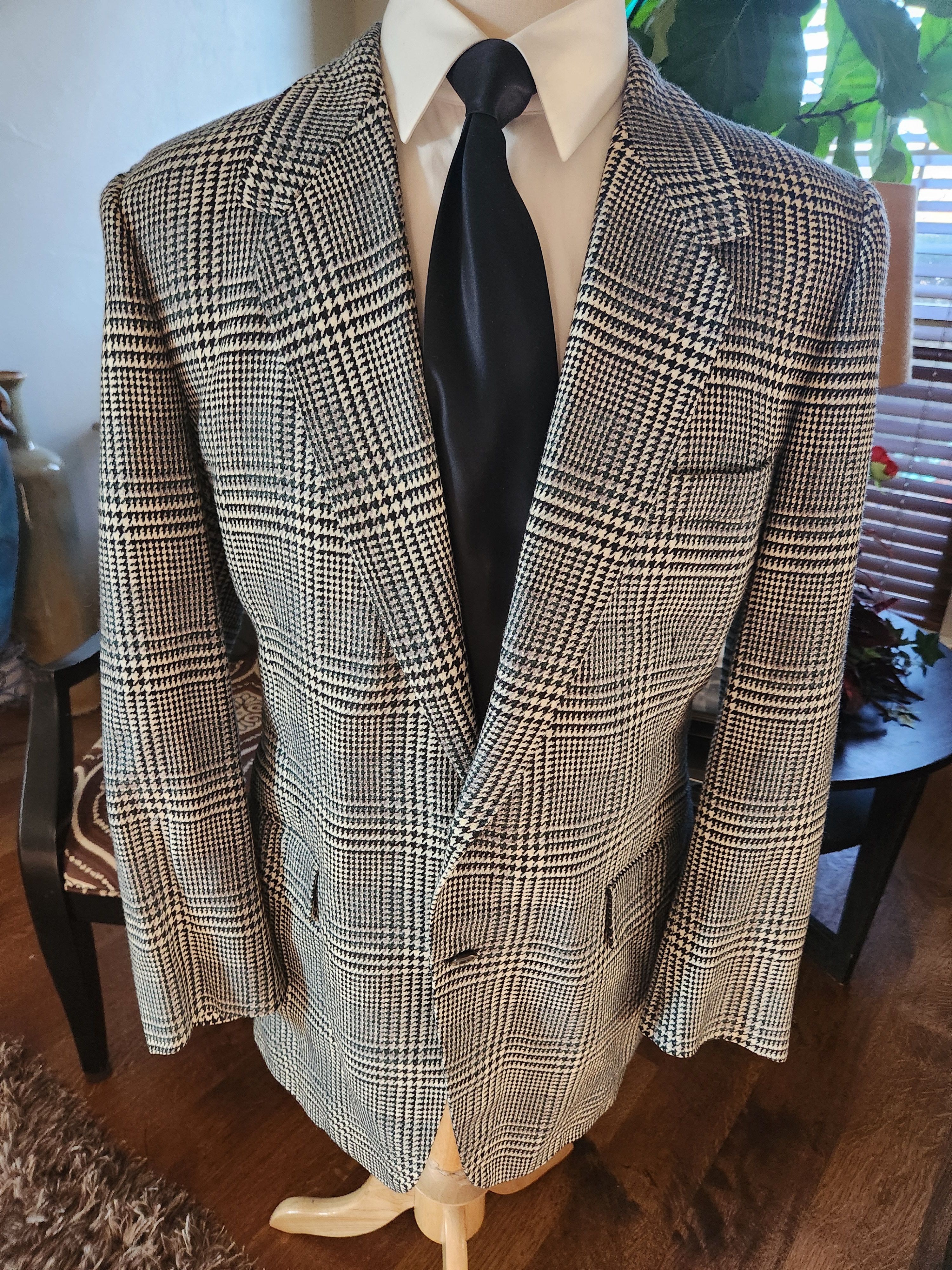 Other Vintage 80's Ellis of Edinburgh at Orbach's Wool Blazer Size 44L - 1 Thumbnail