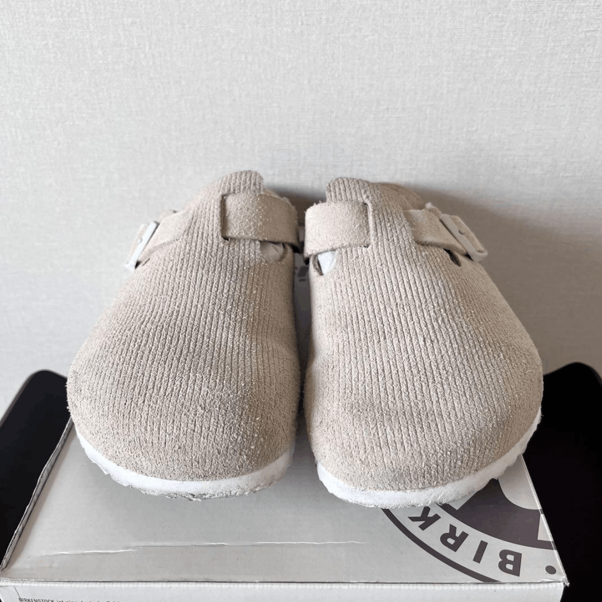 Birkenstock × Stussy STUSSY BIRKENSTOCK CORDUROY BONE BOSTON SIZE SZ 11 EU 44 Size US 11 / EU 44 - 2 Thumbnail