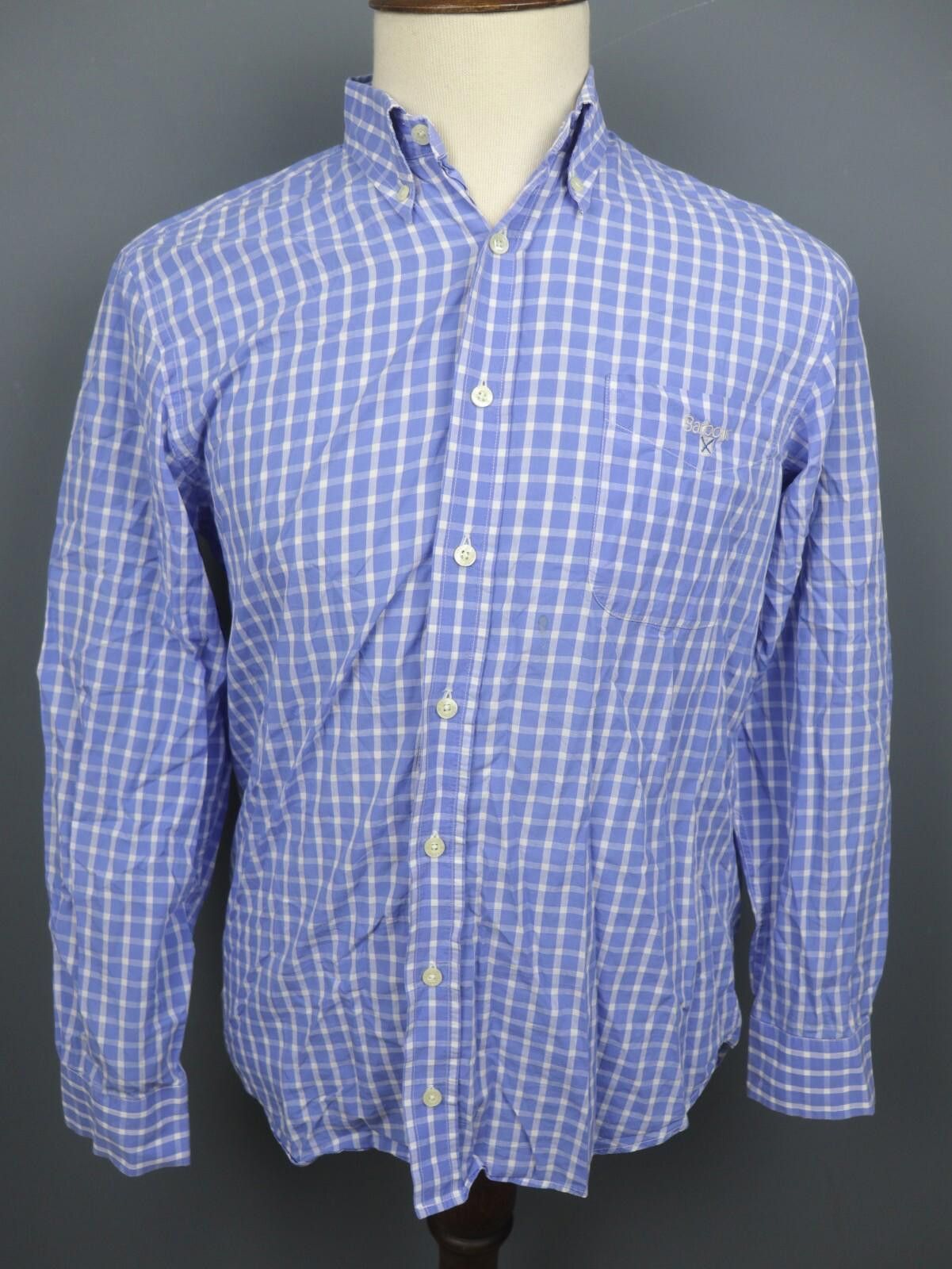 Barbour Barbour Multicolor Plaid Collared Button Down Shirt Size S/M Size US M / EU 48-50 / 2 - 1 Thumbnail