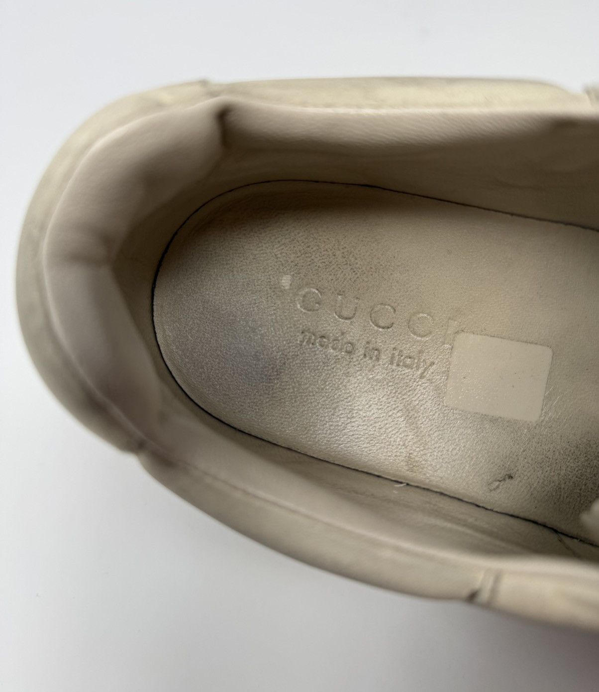 Gucci Gucci Rhyton Lips Leather Sneaker Size US 10.5 / EU 43-44 - 9 Thumbnail
