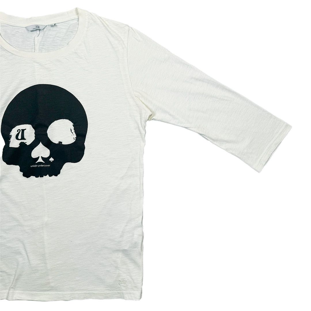 Undercover × Uniqlo Undercover x Uniqlo - Skull 3/4 Long Sleeve Tee - White - M Size US M / EU 48-50 / 2 - 3 Thumbnail