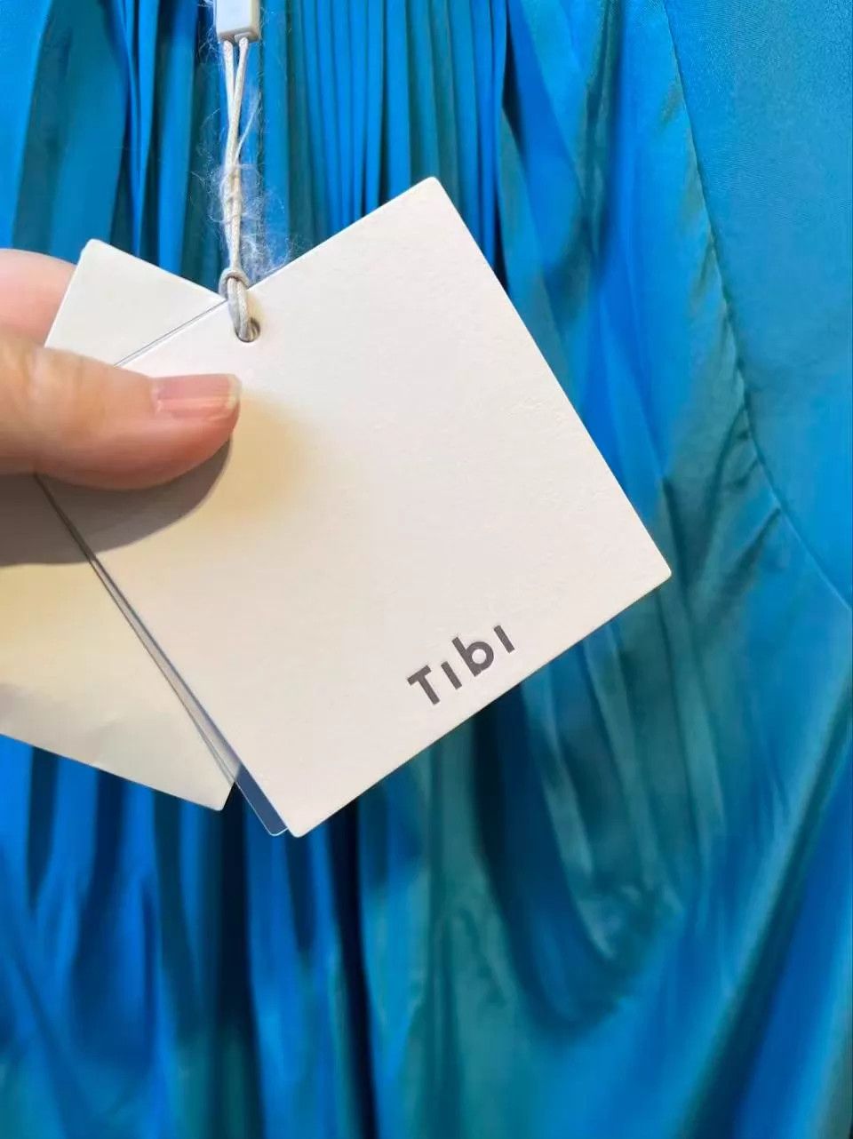 Other Tibi Bright Blue Pleated Silk Tank Top M New Size M / US 6-8 / IT 42-44 - 4 Thumbnail