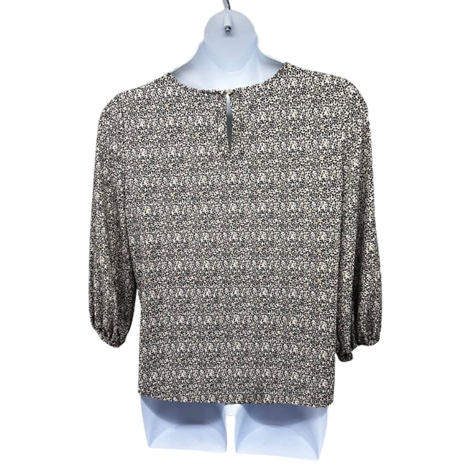 Adrianna Papell Adrianna Papell Pullover Blouse Top Shirt XL Animal Print Size XL / US 12-14 / IT 48-50 - 2 Thumbnail