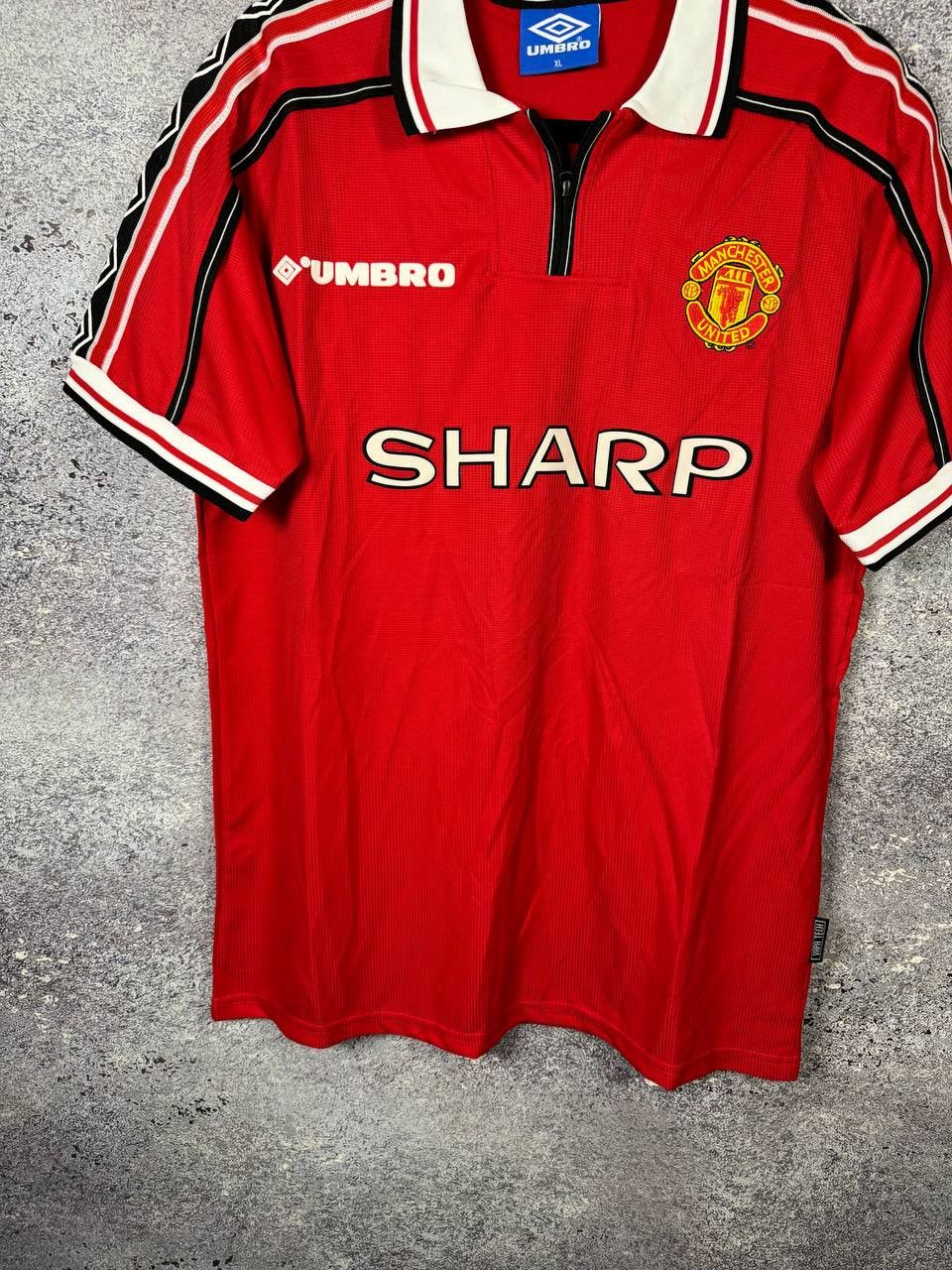 Other 90's Vintage Manchester United 1998 Soccer Jersey Large Size US L / EU 52-54 / 3 - 4 Thumbnail