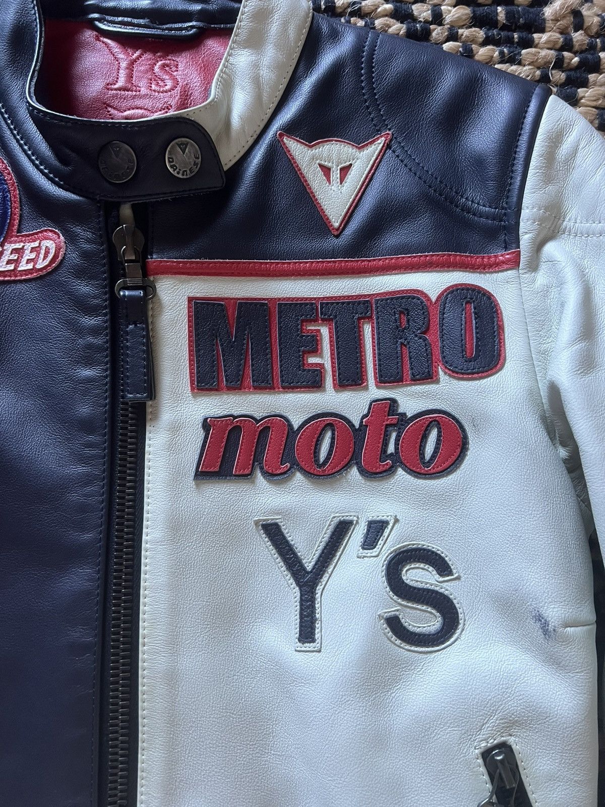 Y's for Men Y’s x Dainese AW04 “Split” Moto Leather Jacket Size US XS / EU 42 / 0 - 3 Thumbnail