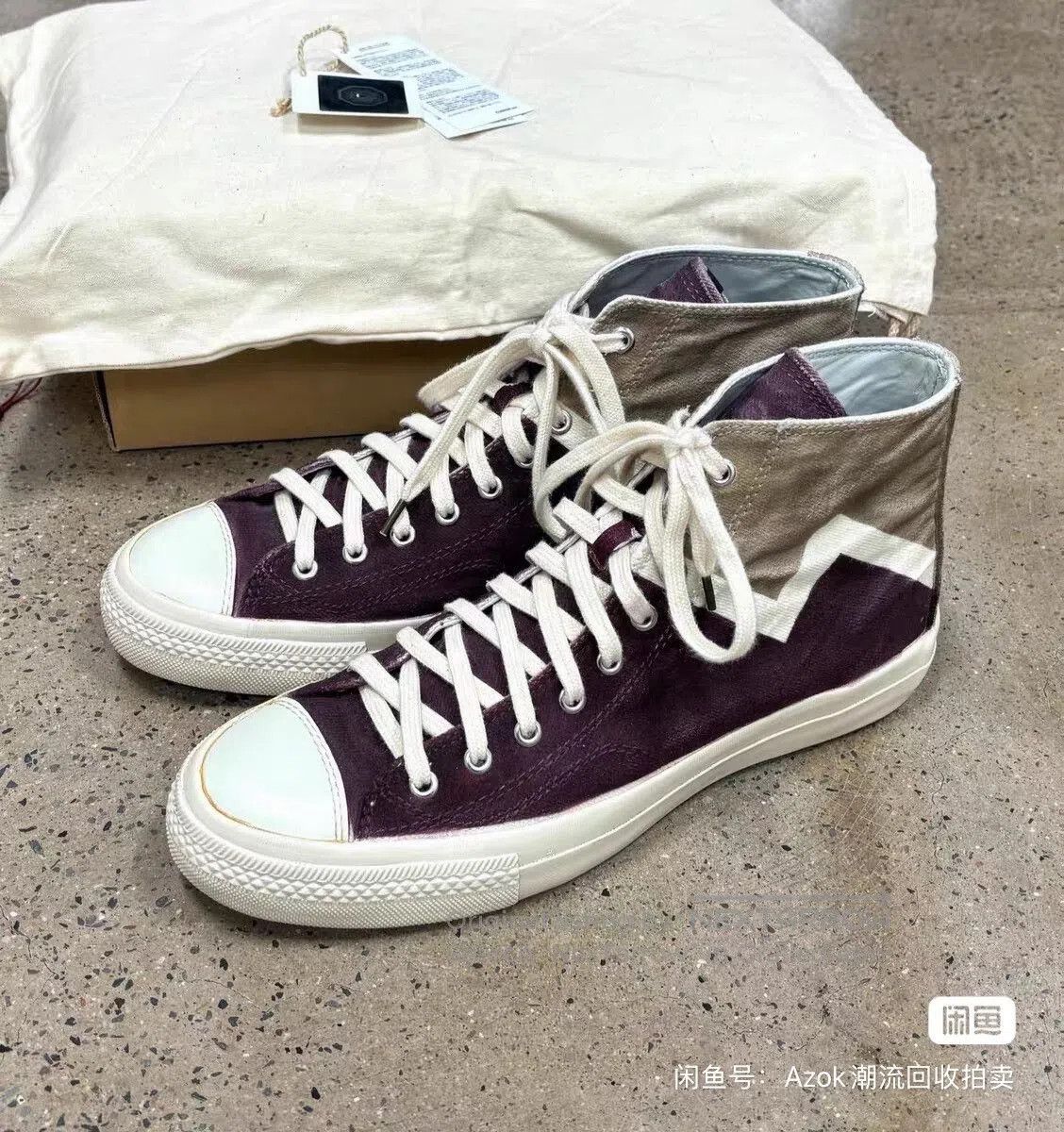 Visvim Visvim ICT Skagway Hi Purple Sneaker. Size US 10 / EU 43 - 2 Thumbnail