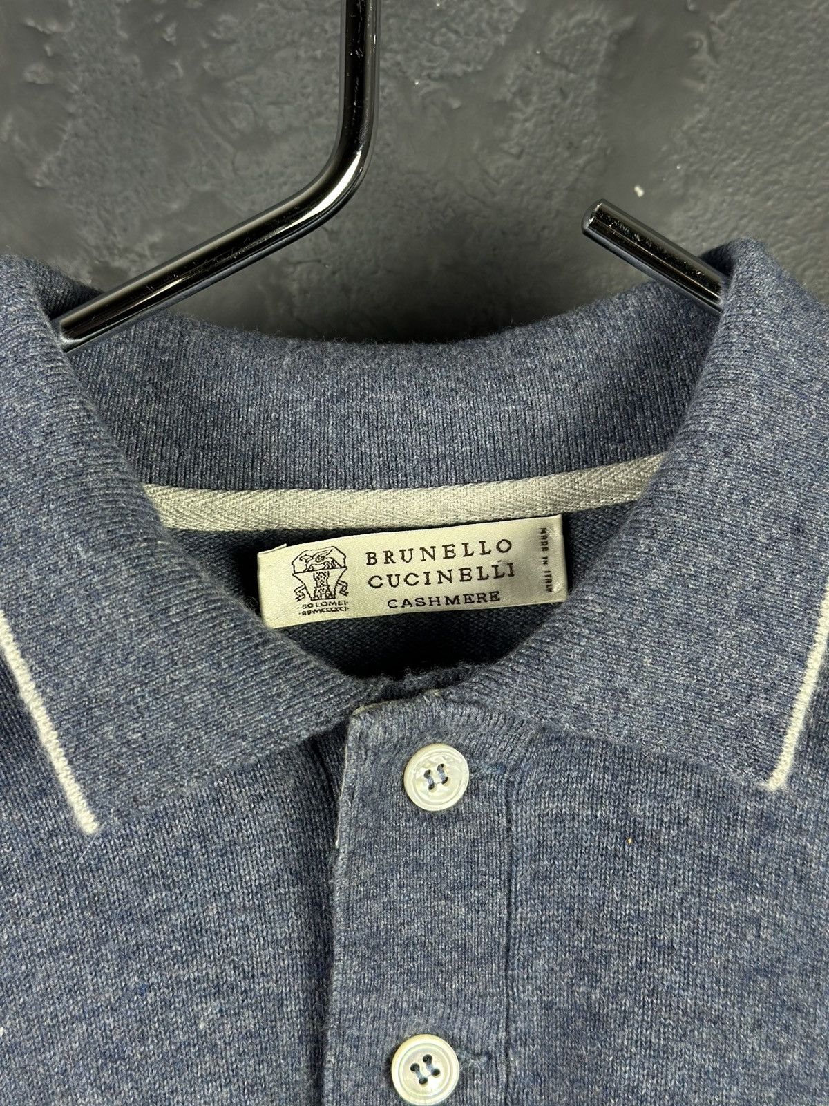Brunello Cucinelli Brunello Cucinelli Cashmere Button Sweater Jumper Size US M / EU 48-50 / 2 - 12 Thumbnail