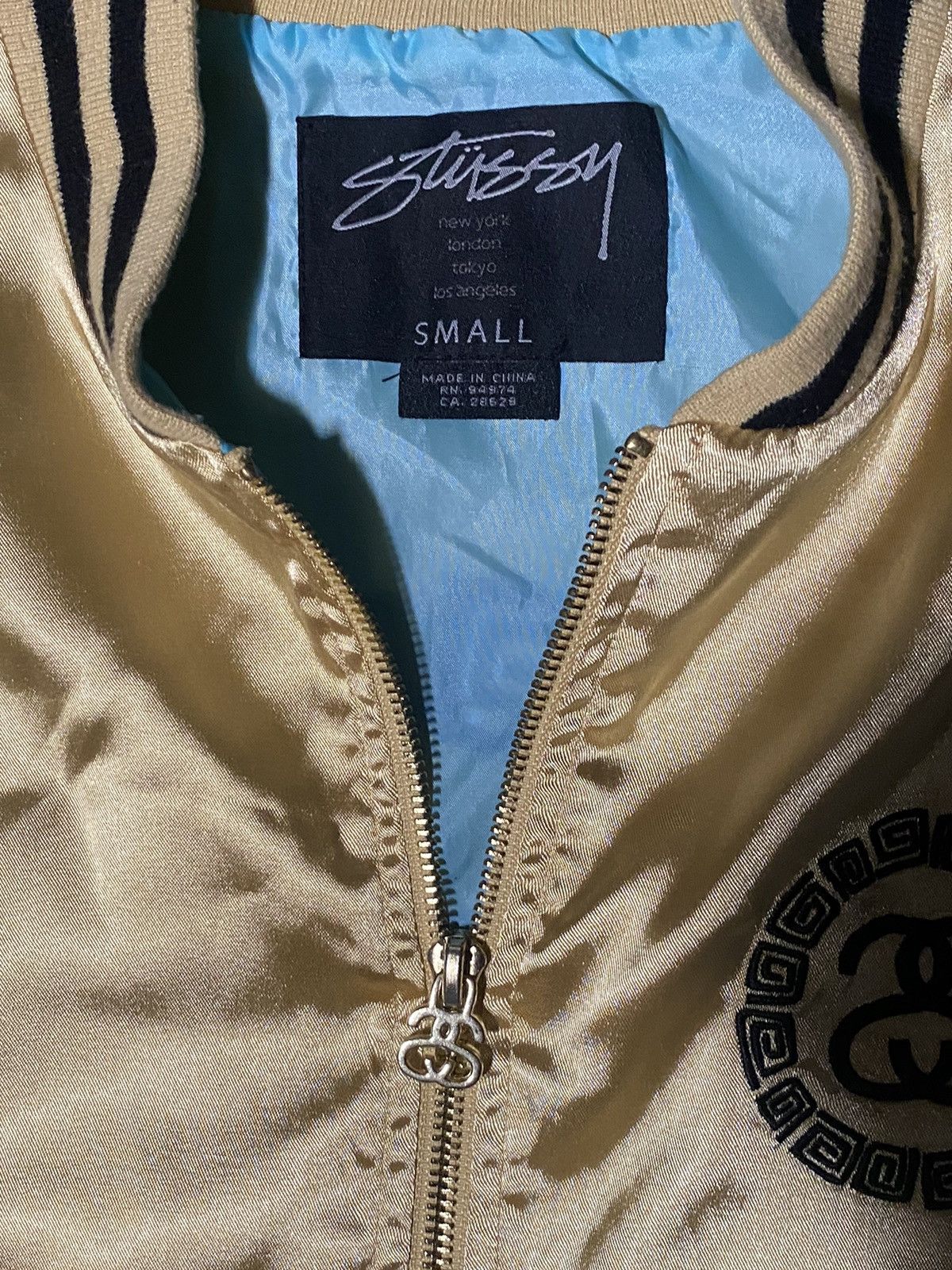 Stussy Stussy Gold Jacket Size US S / EU 44-46 / 1 - 3 Thumbnail
