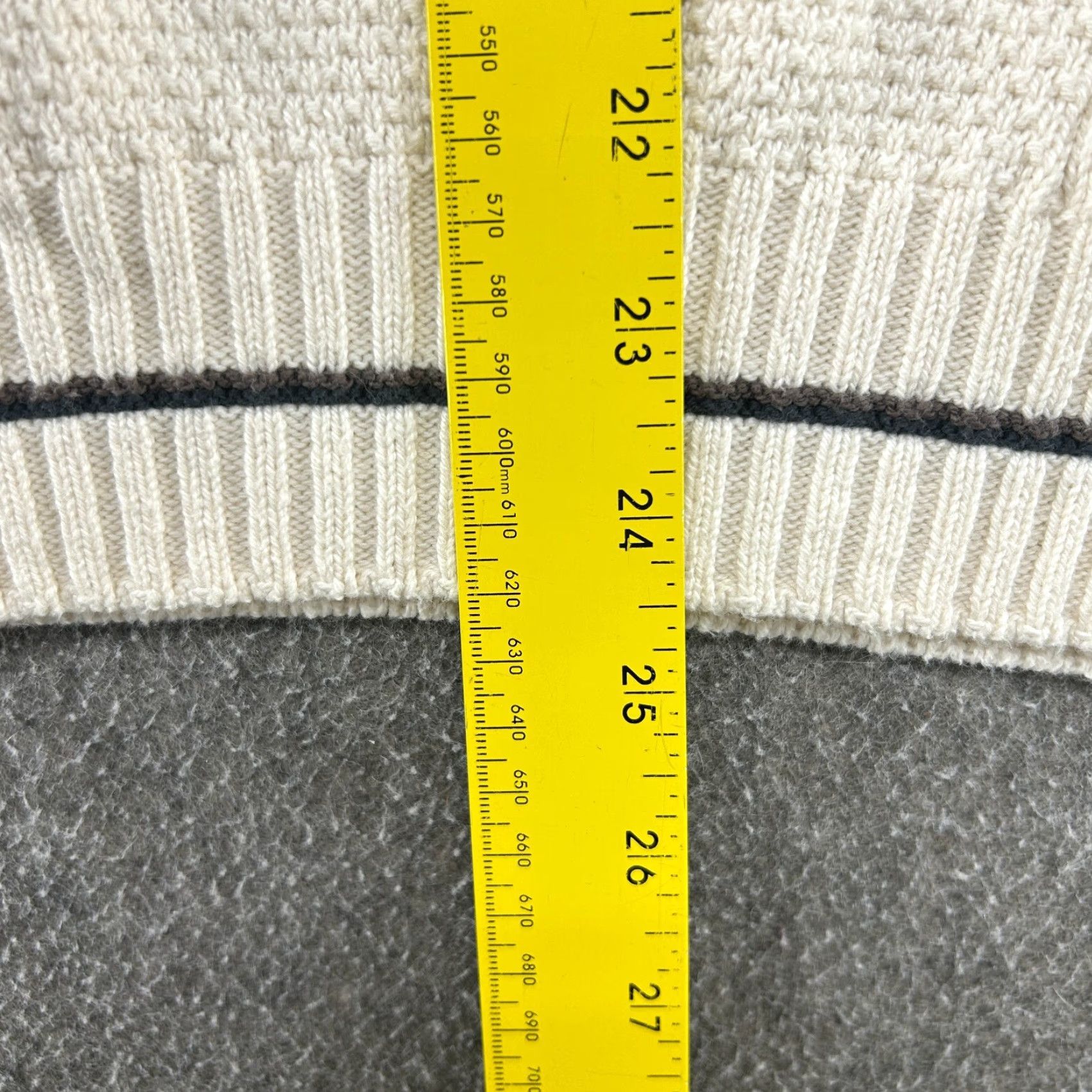 Vintage VINTAGE Shenandoah Sweater Men M Cream Pullover Embroidered Chunky Knit Golf 90s Size US M / EU 48-50 / 2 - 7 Thumbnail