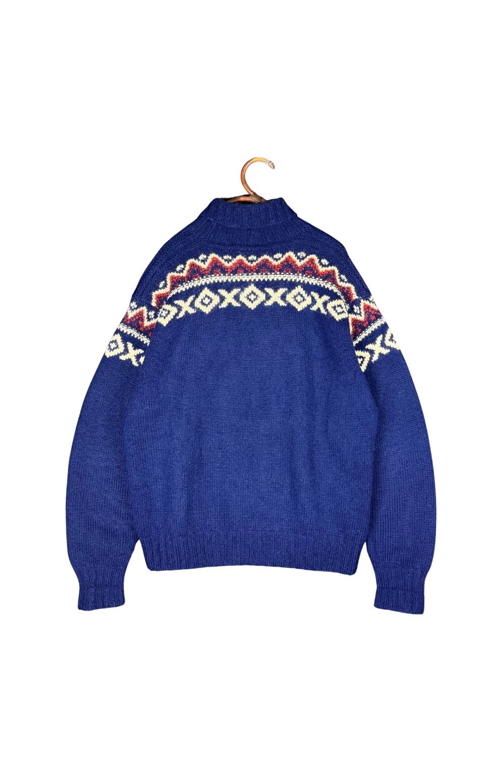 Polo Ralph Lauren fw96 Polo Ralph Lauren Hand Knit Ski Intarsia Wool Sweater Size US XL / EU 56 / 4 - 2 Thumbnail