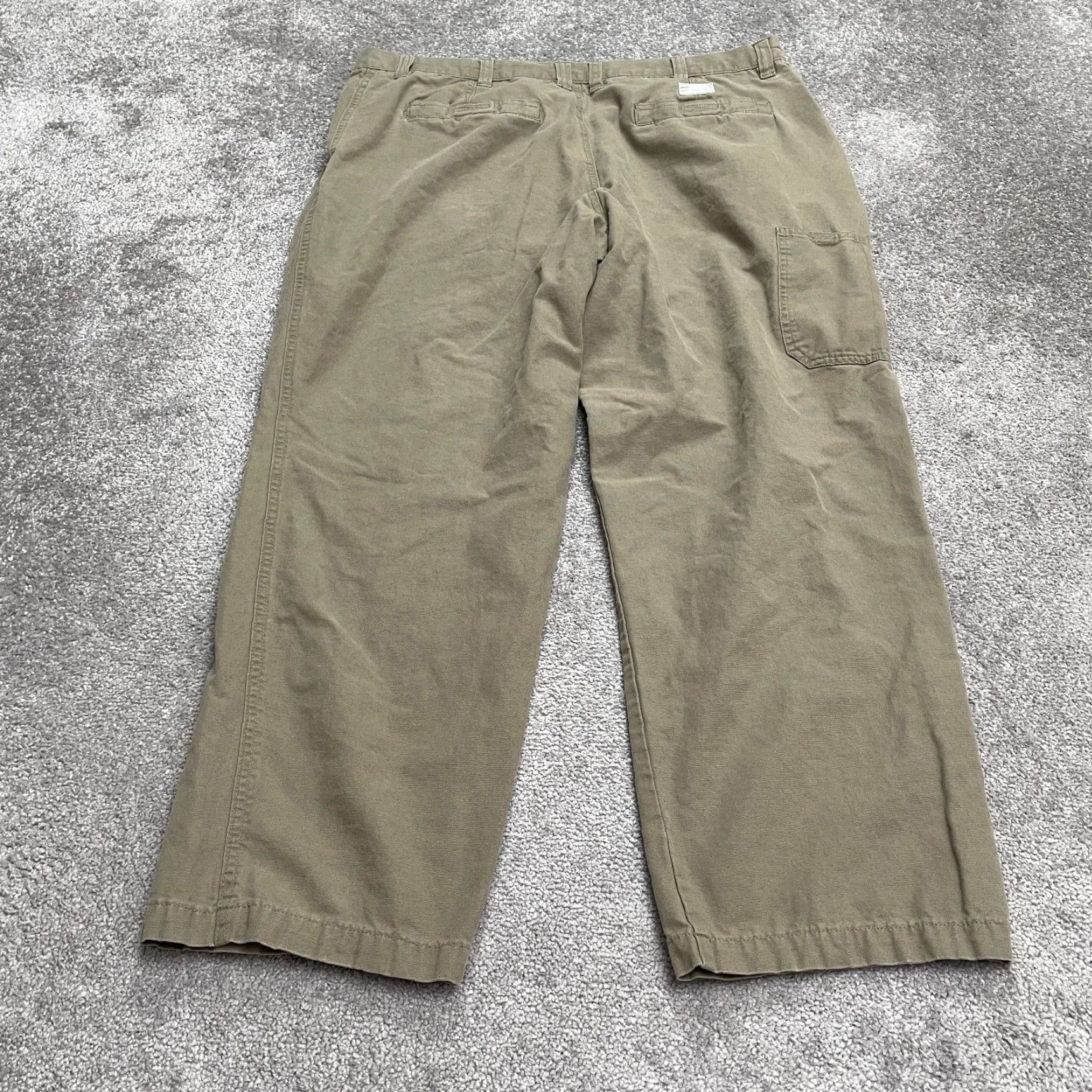 Vintage Columbia Pants Mens 40x30 Brown Carpenter Straight Leg Cotton Snap Outdoor Size US 40 / EU 56 - 2 Thumbnail