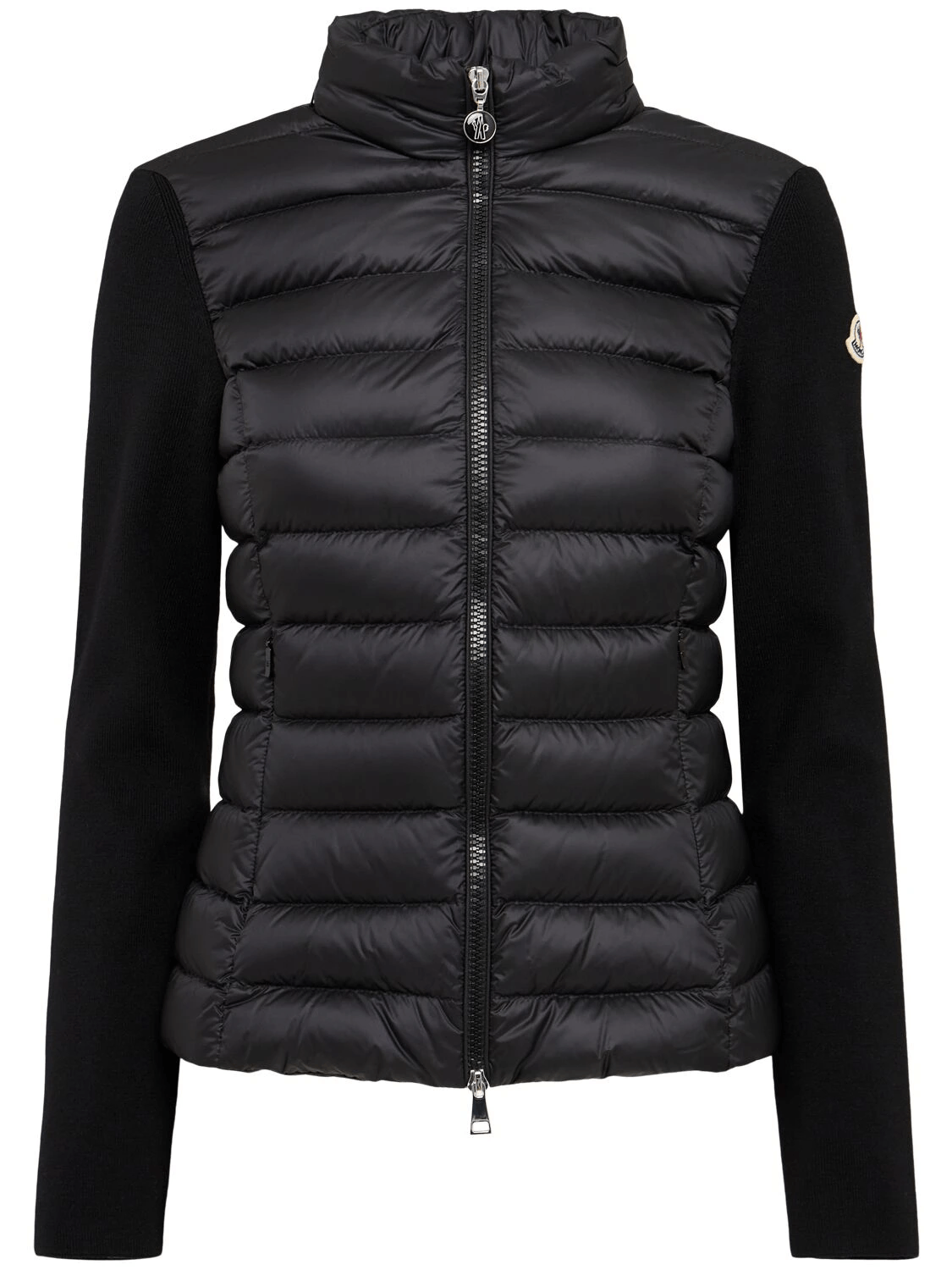 MONCLER $1595 Women's Black Wool Cardigan New