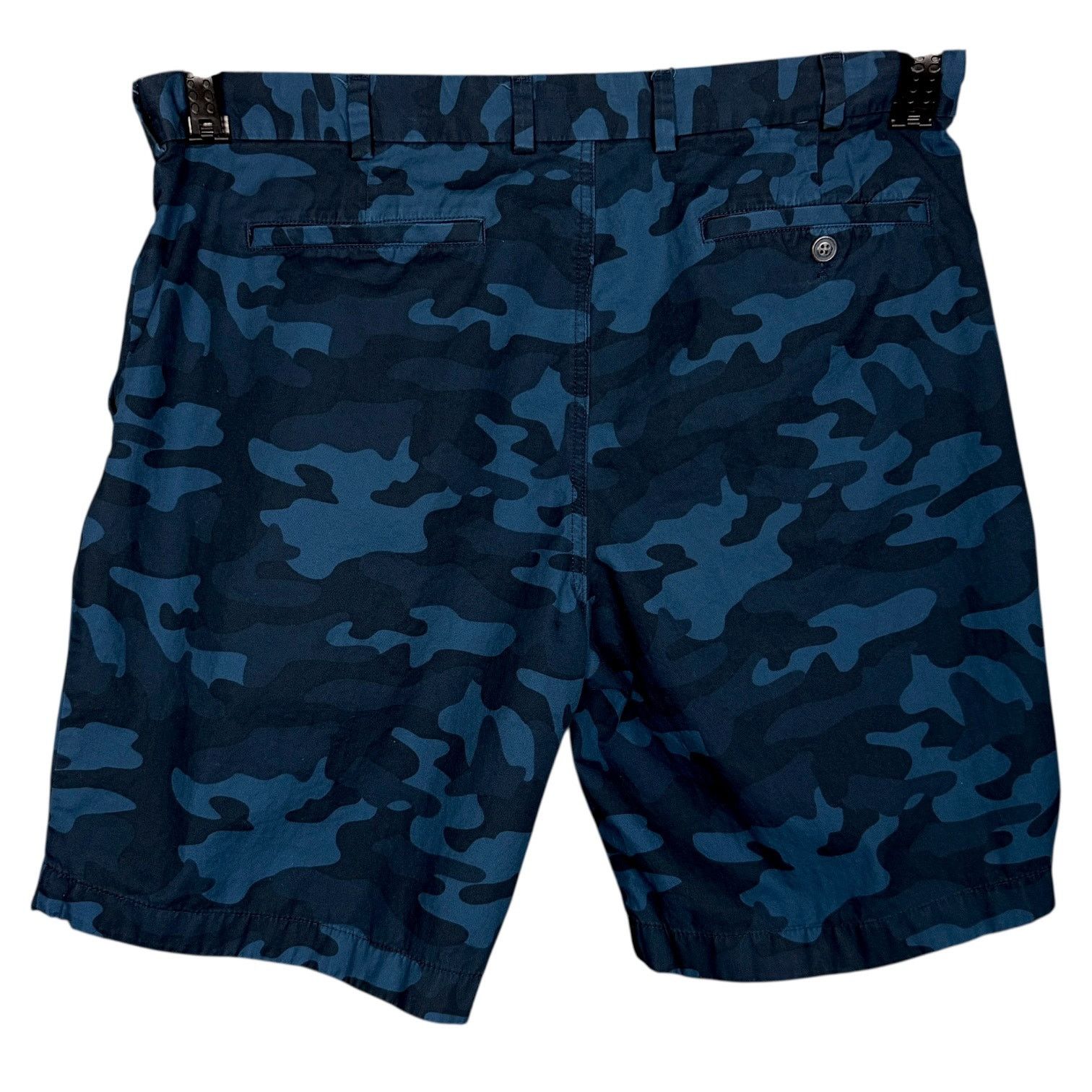 Brooks Brothers Brooks Brothers Red Fleece 9" Chinos Shorts Blue Camo Men 38 Size US 38 / EU 54 - 2 Thumbnail