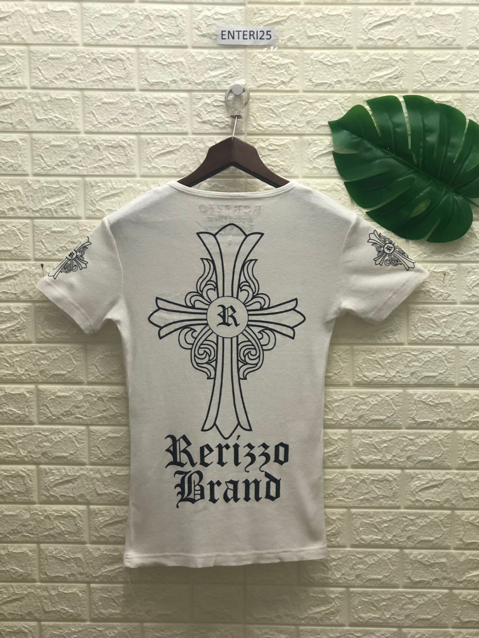 If Six Was Nine RERIZZO vintage gothic cross t shirt chrome hearts inspired Size US L / EU 52-54 / 3 - 1 Thumbnail