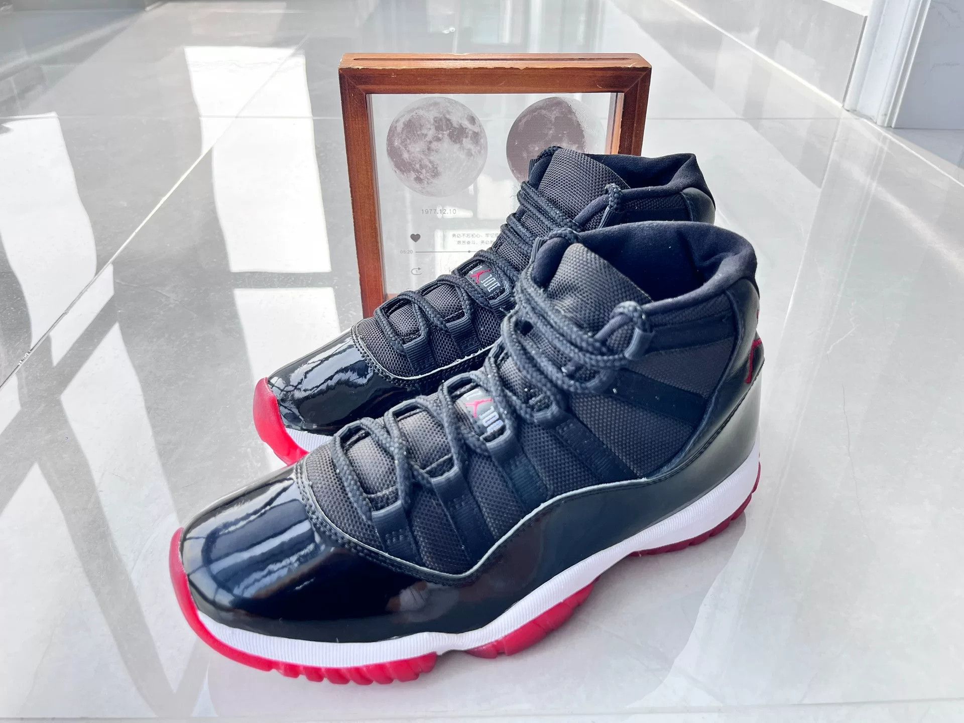 Nike Nike AJ11 Black Lowtop Sneakers 7 Men Size US 7 / EU 40 - 1 Thumbnail