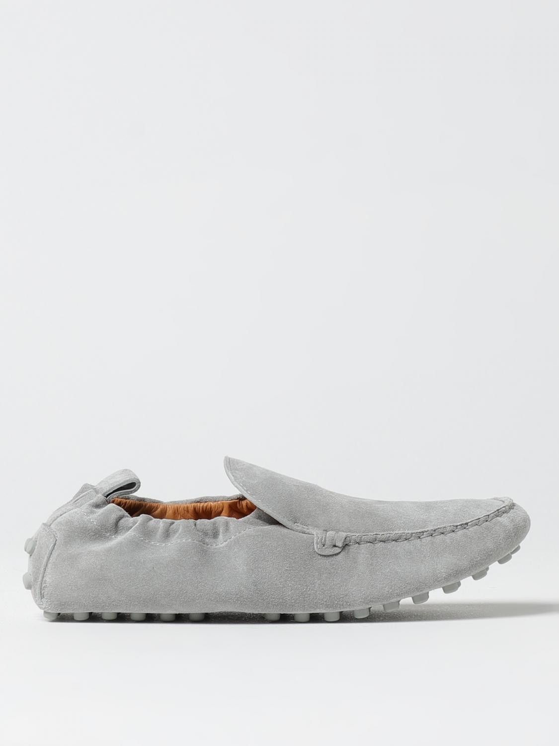 Tod's o1s22i1n0325 Calfskin Loafers in Grey Size US 8 / IT 38 - 1 Thumbnail