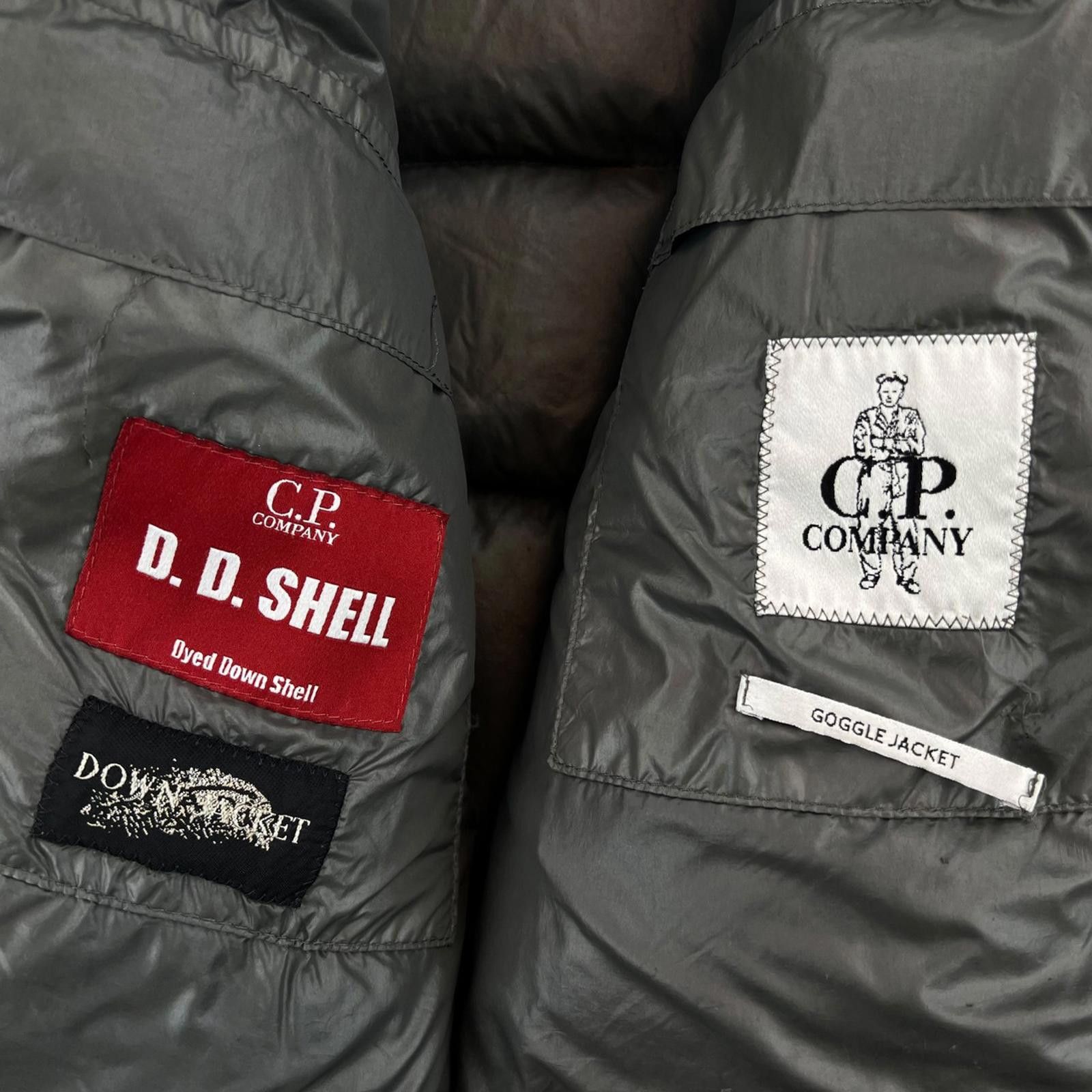 C.P. Company C.P. Company D.D. Shell Khaki Puffer Jacket Size US XXL / EU 58 / 5 - 7 Thumbnail