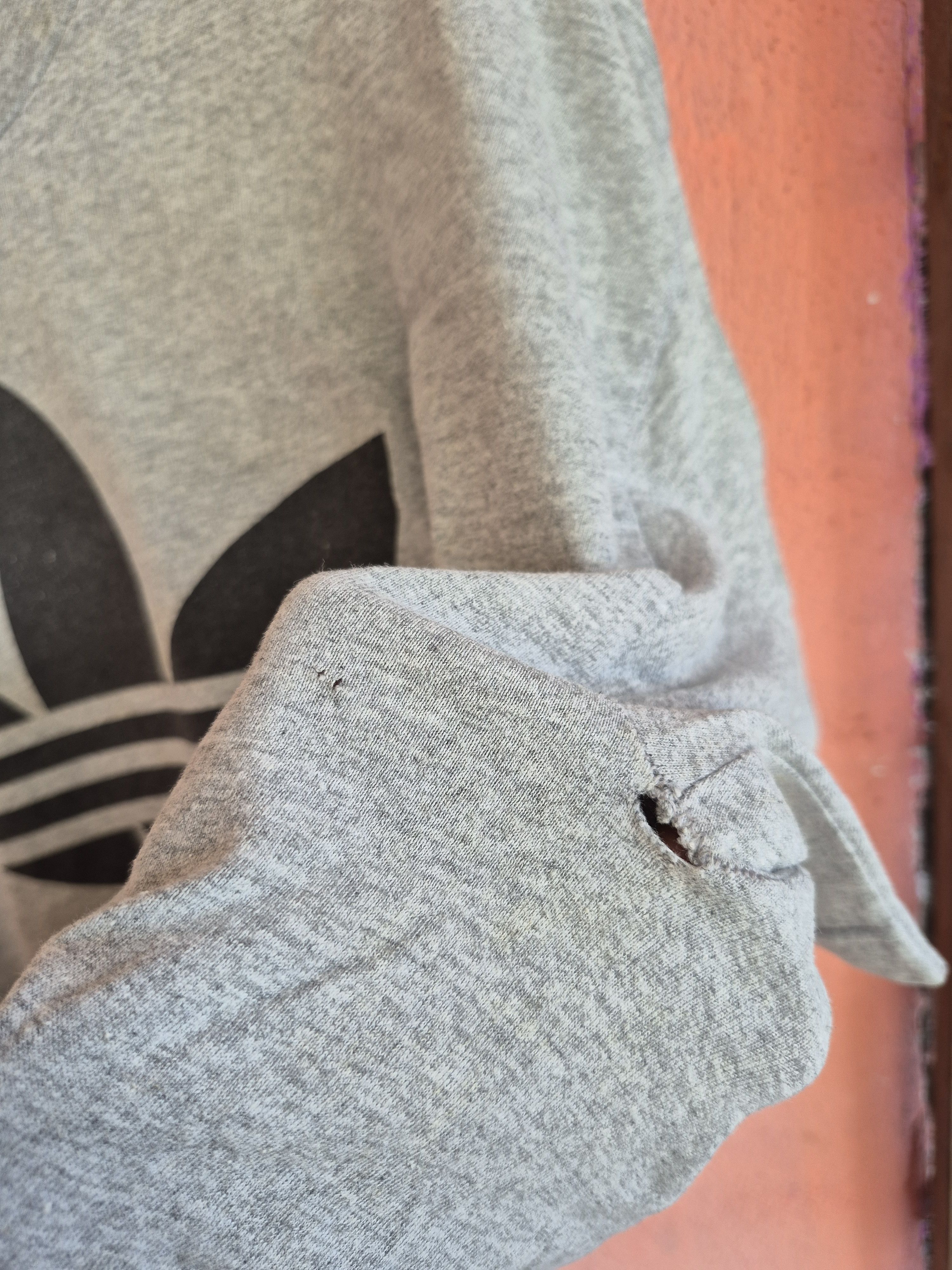Vintage 🔥 Vintage Adidas Big Logo Backhit Tee Size US XL / EU 56 / 4 - 6 Thumbnail