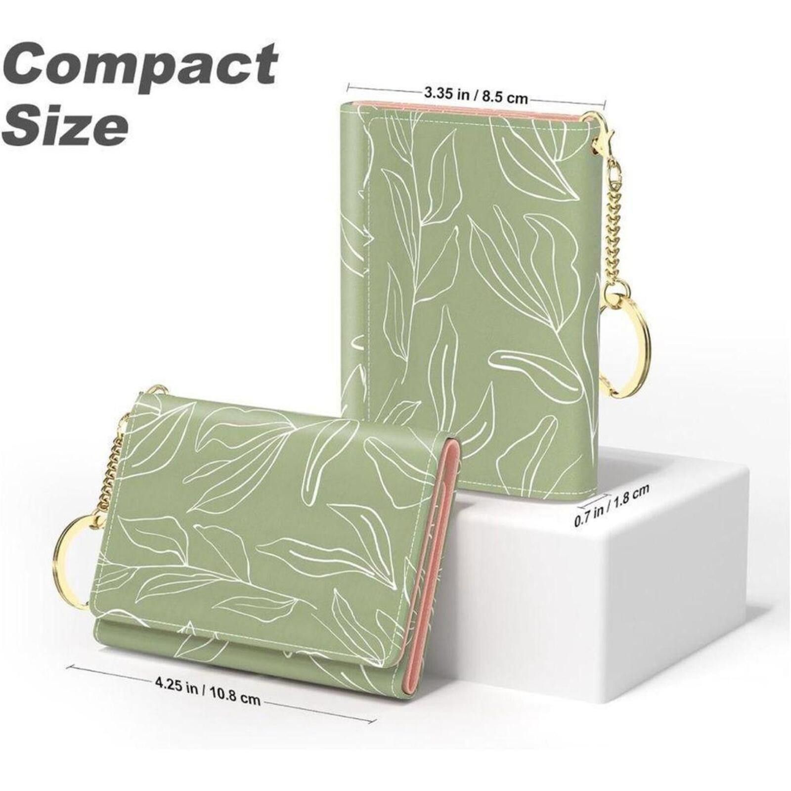 Genetic Manipulation Shinichiro Kuriya Compact Green Wallet with Wicked Design and Keychain Size ONE SIZE - 3 Thumbnail
