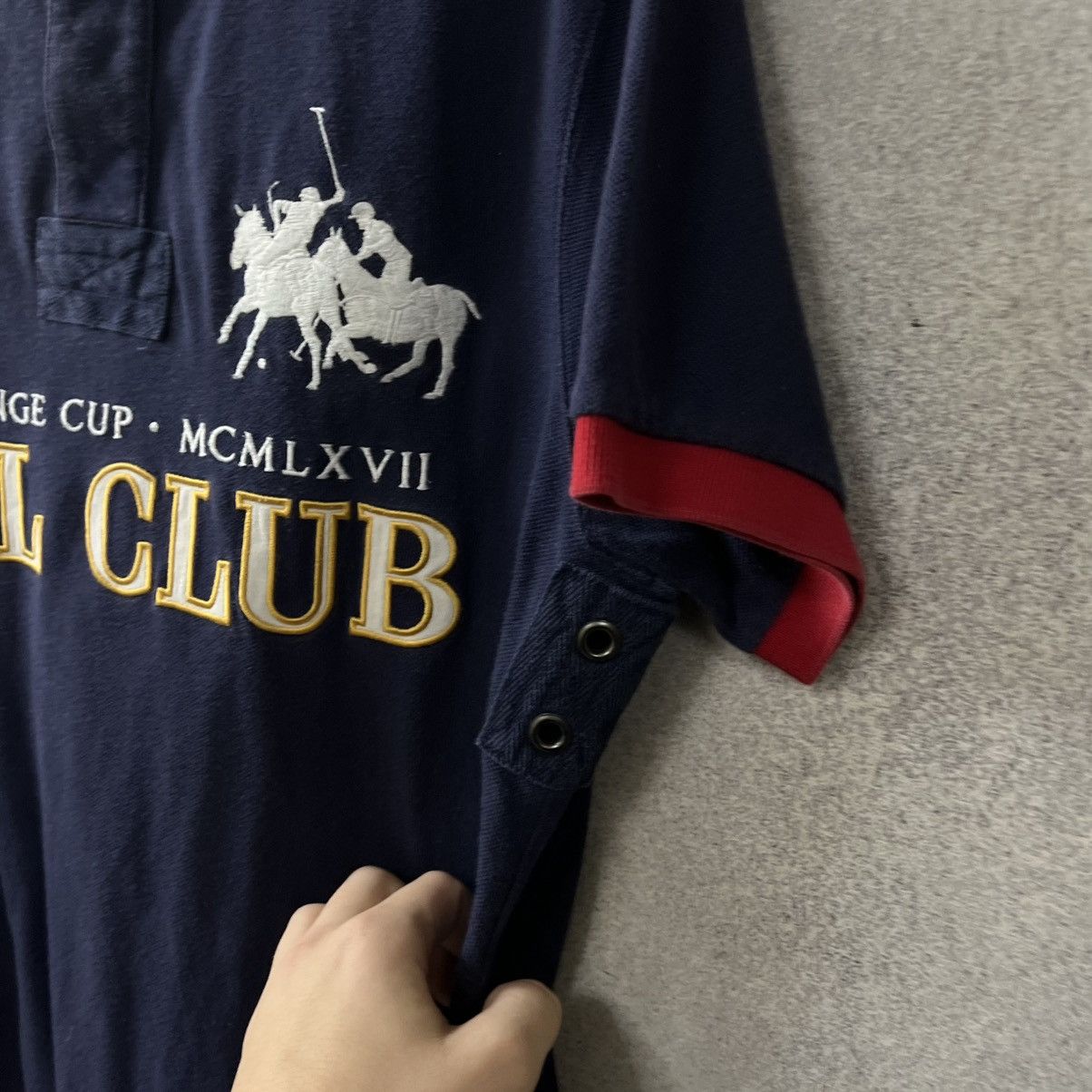 Polo Ralph Lauren Polo Ralph Lauren Polo T-Shirt PRL Club USA #3 Chief Keef Size US M / EU 48-50 / 2 - 7 Thumbnail