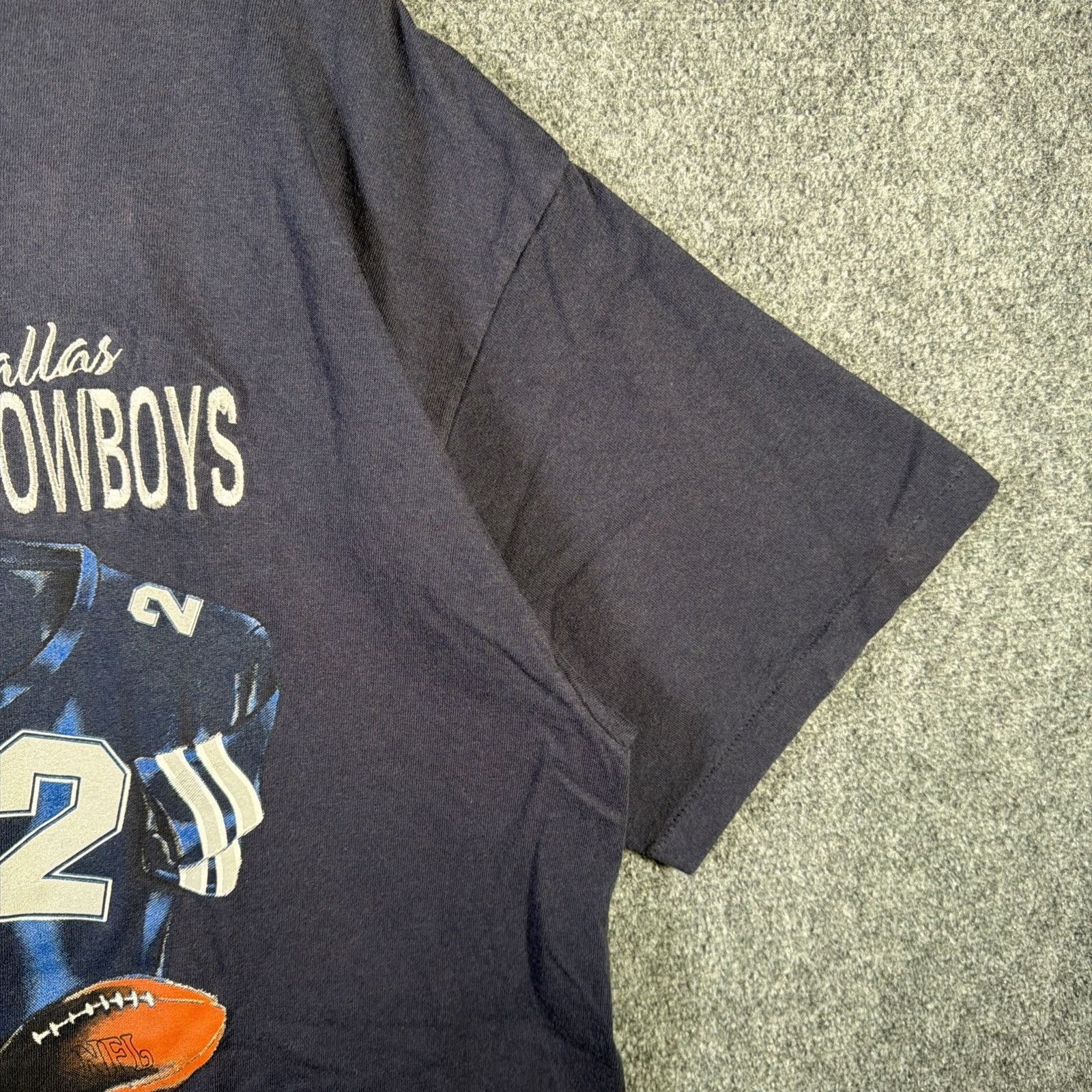Nutmeg Vintage Dallas Cowboys Shirt Mens XL Navy 90s Nutmeg Sports Size US XL / EU 56 / 4 - 6 Thumbnail