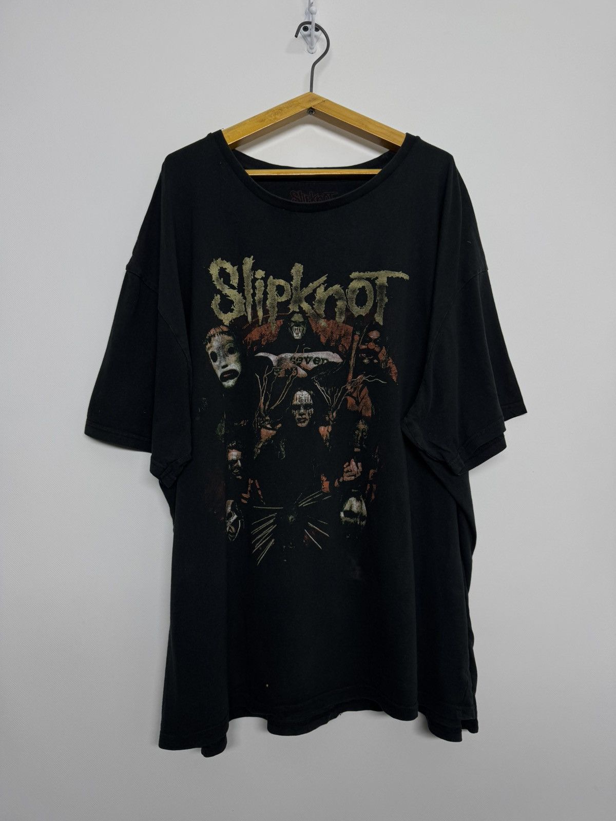 Slipknot SLIPKNOT T Shirt Black Double Sided Short Sleeve Size US XXL / EU 58 / 5 - 6 Thumbnail