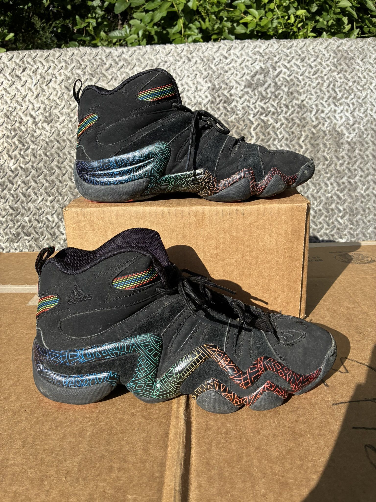 Adidas Adidas Kobe Crazy 8 Tribal Gradient Black C75764 Mens 11 Size US 11 / EU 44 - 1 Thumbnail