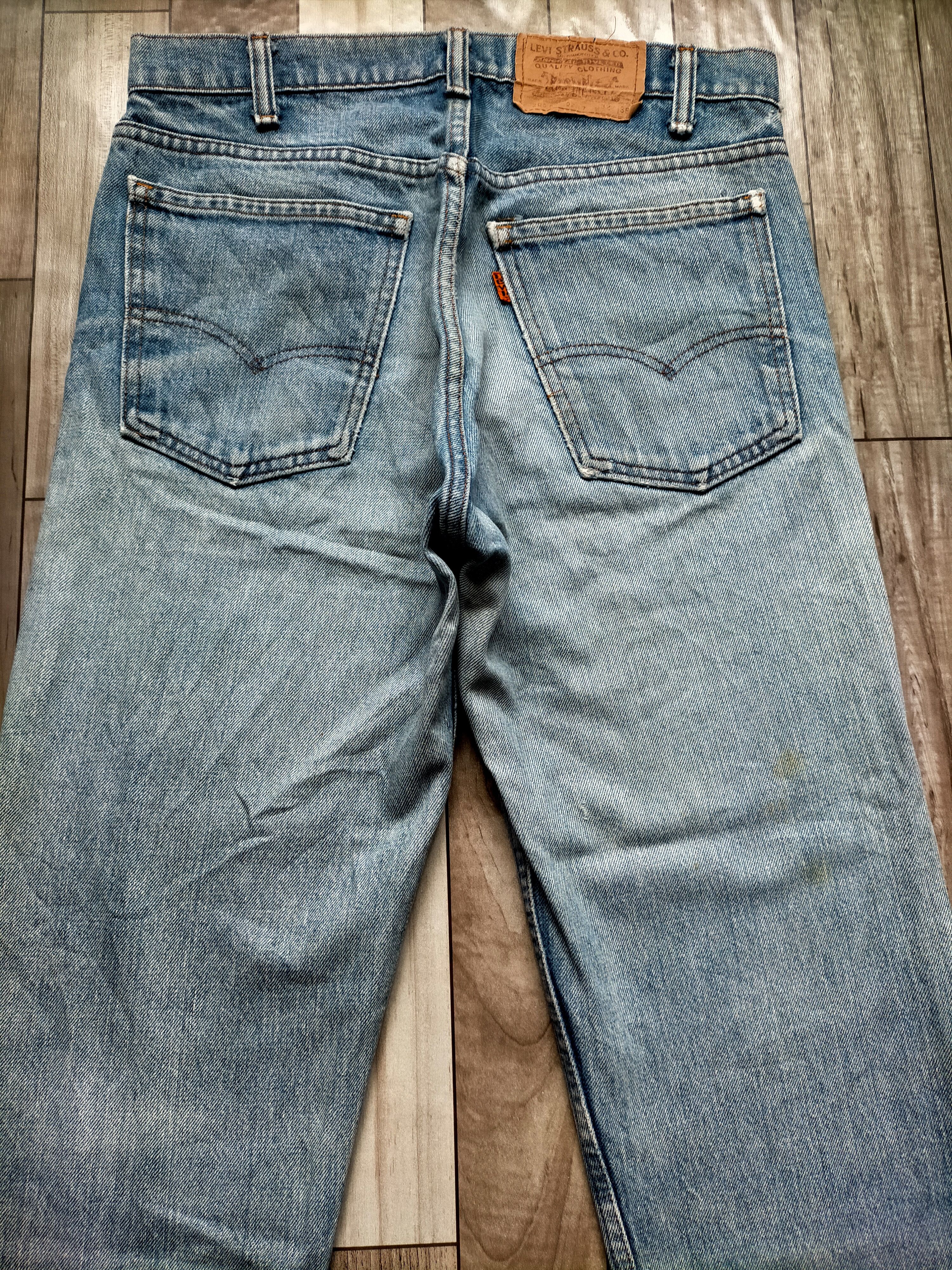 Levi's Vintage 80s Levis 505 distress denim Jeans Size US 31 - 9 Thumbnail