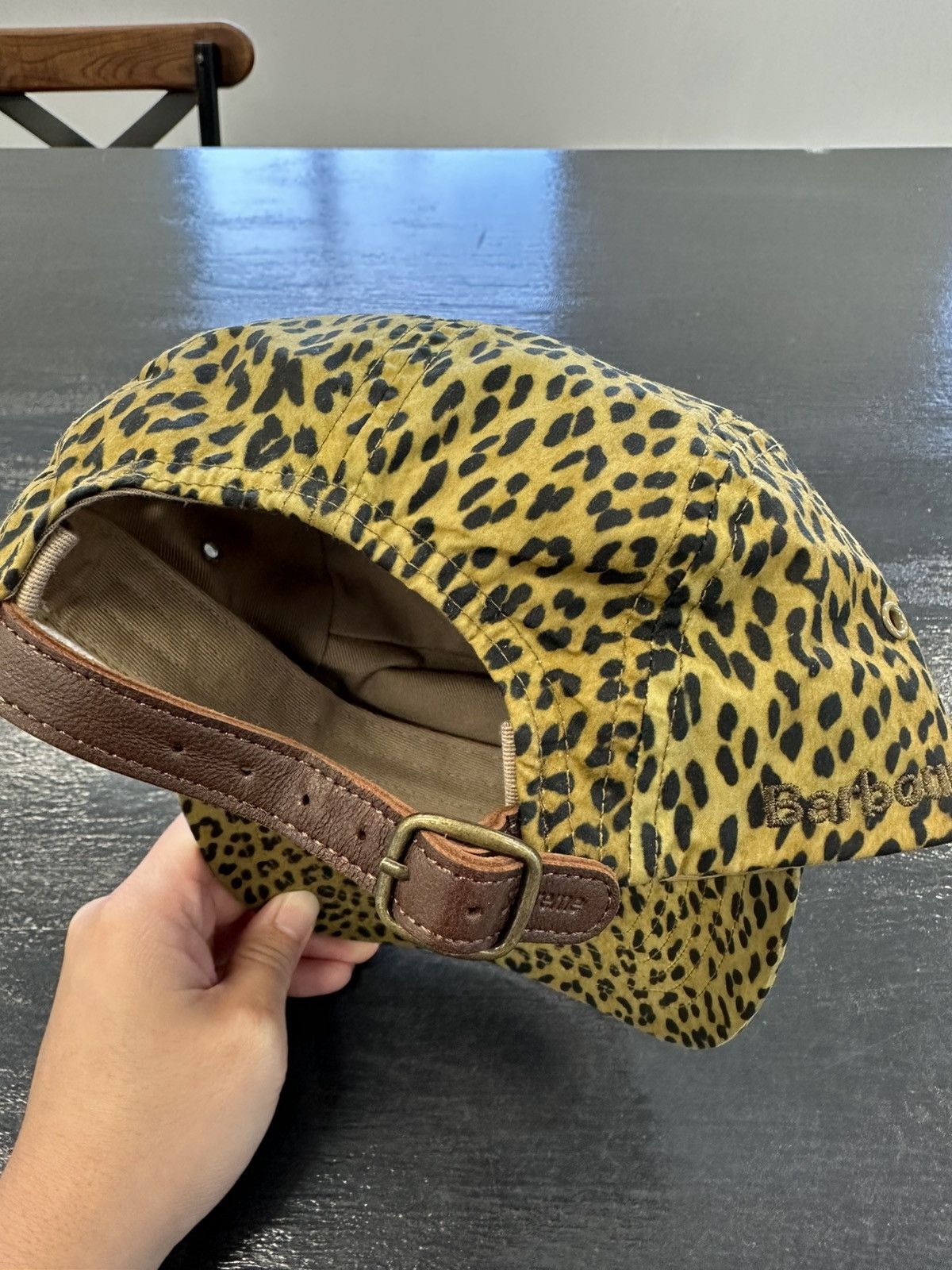 Barbour × Supreme Supreme Barbour Cheetah camp hat Size ONE SIZE - 5 Thumbnail