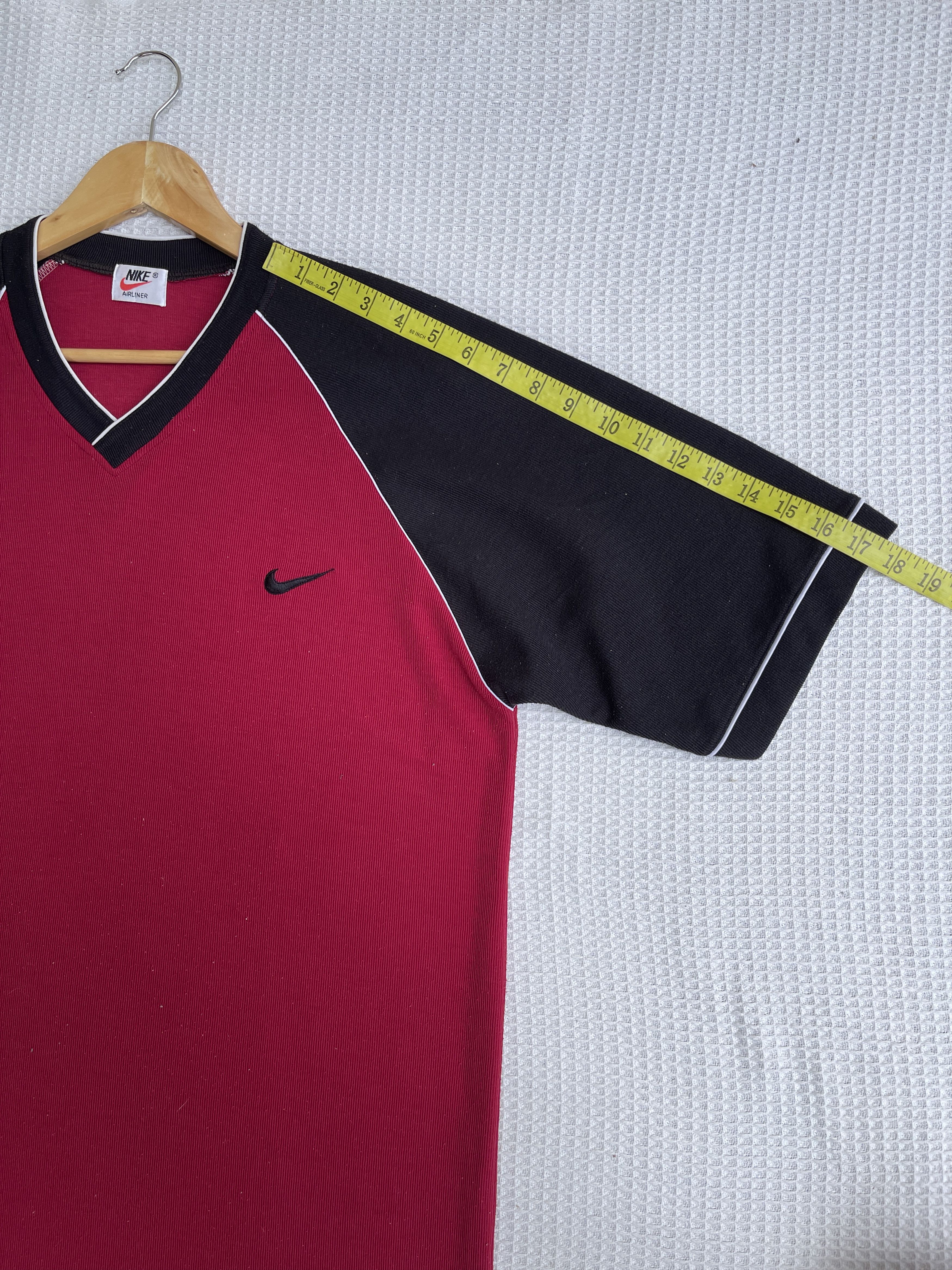 Vintage Last Drop🔥Rare‼️Vintage Nike AirLiner T shirt Size US L / EU 52-54 / 3 - 9 Thumbnail