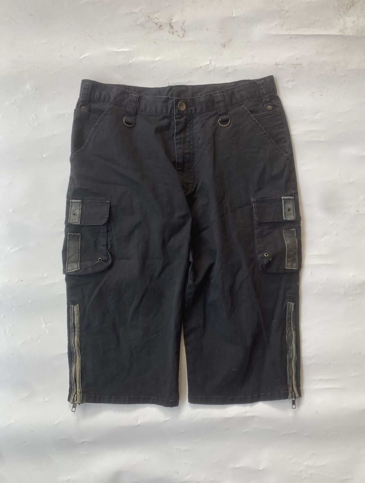 semanticdesign 2000s Semanticdesings Zipper Short Pants Size US 31 - 1 Thumbnail